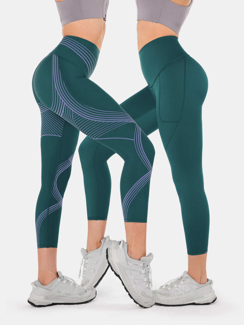 Legging 7/8 à poches latérales Body Sculpt