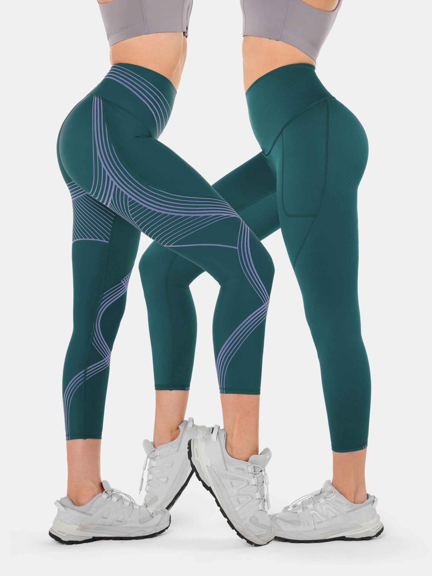 Body Sculpt Side Pocket 7/8 Leggings 2.0 (Reversible Wear)