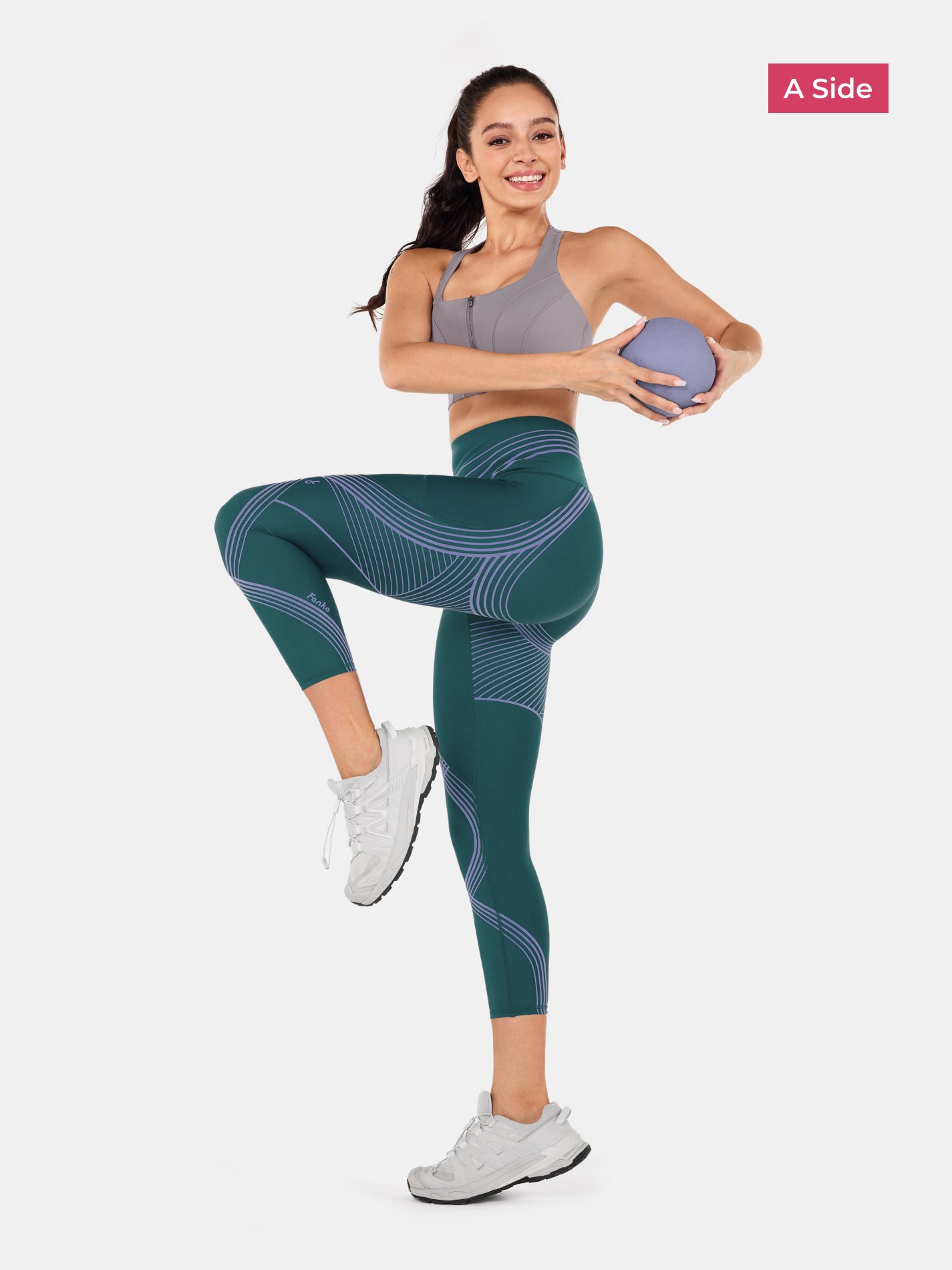 Legging 7/8 à poches latérales Body Sculpt