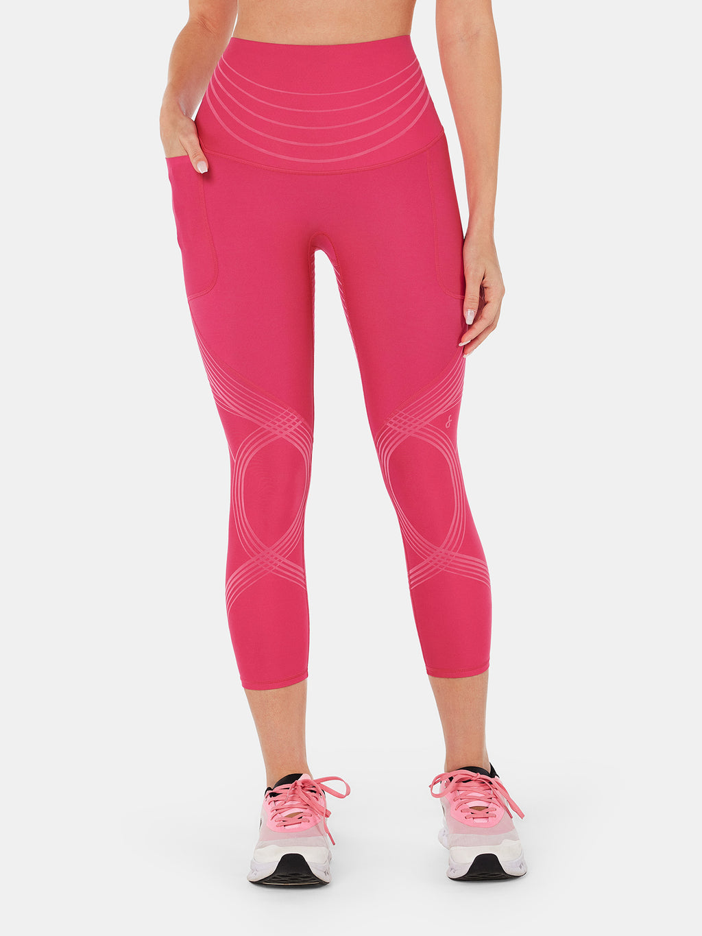 Legging 7/8 à poches latérales Body Sculpt