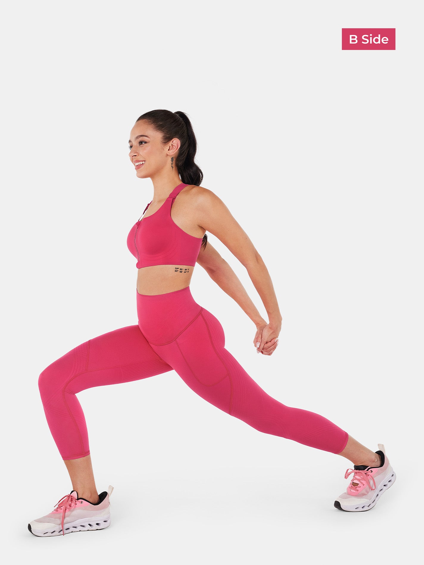 Legging 7/8 à poches latérales Body Sculpt