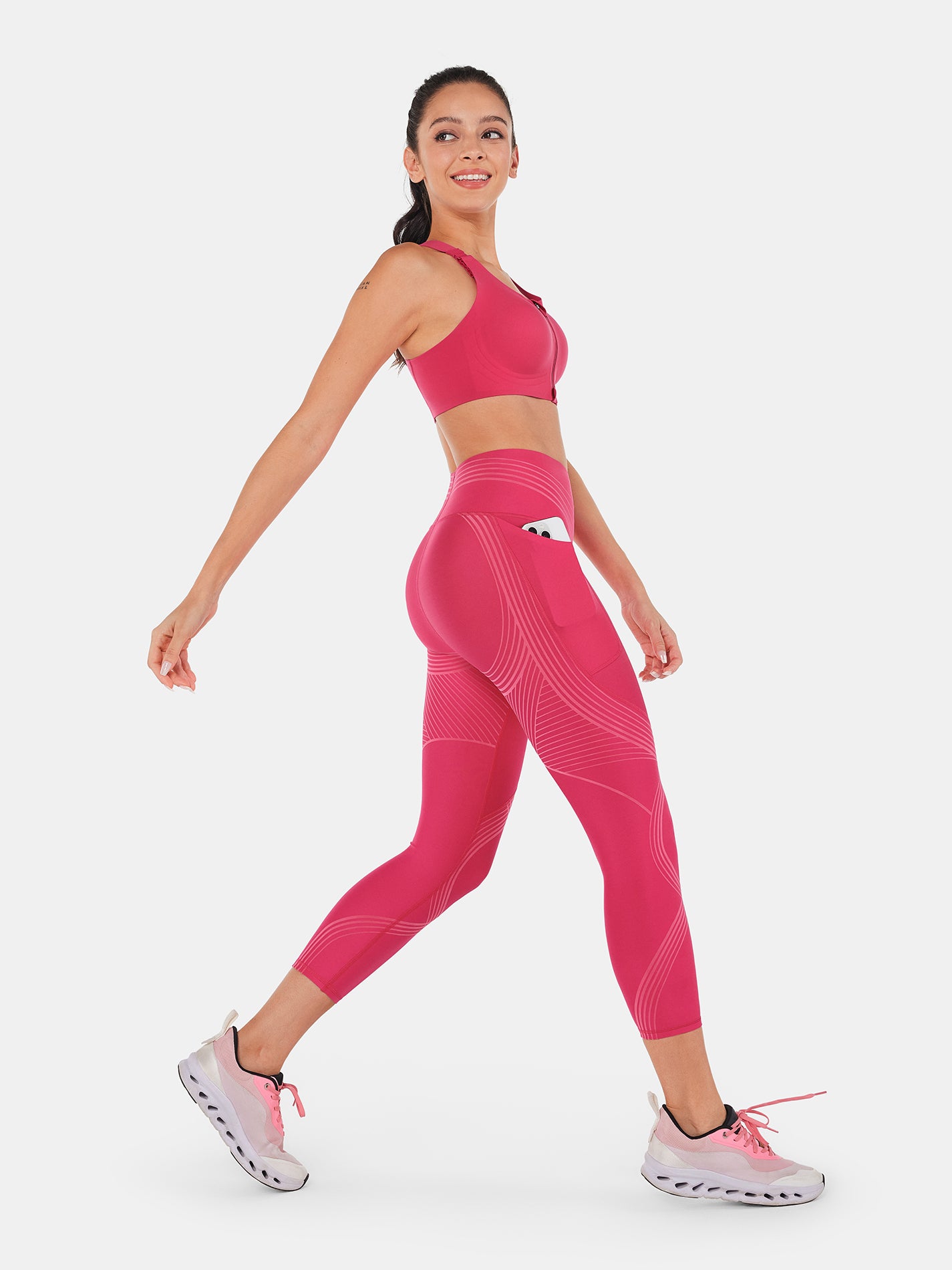 Legging 7/8 à poches latérales Body Sculpt