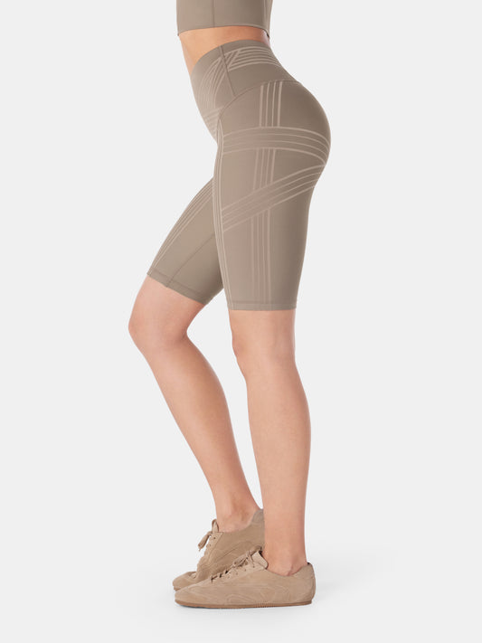PowerBand Resistance 9" Biker Shorts (Reversible Wear)