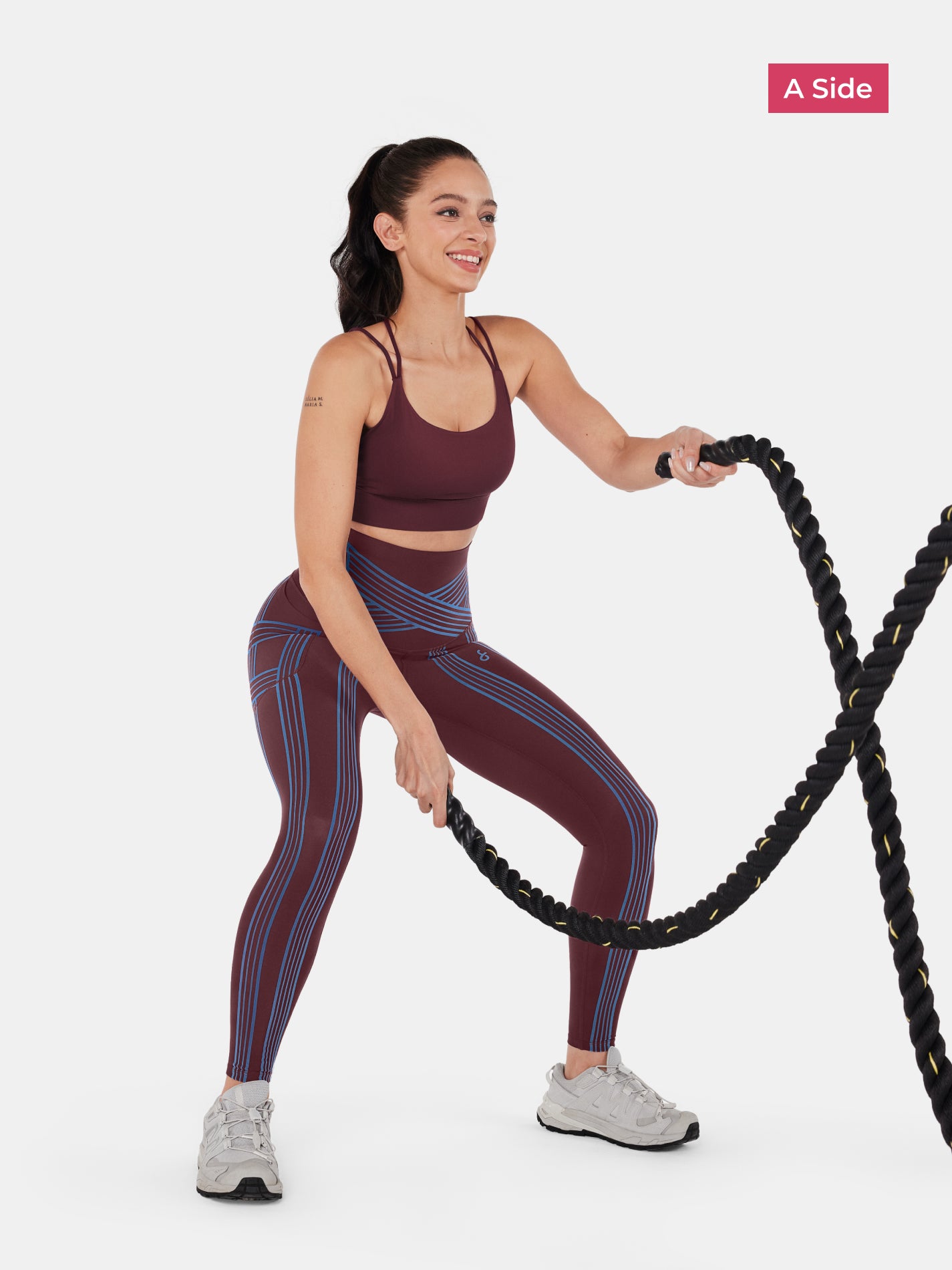 PowerBand-Widerstandsleggings (Wendbar)