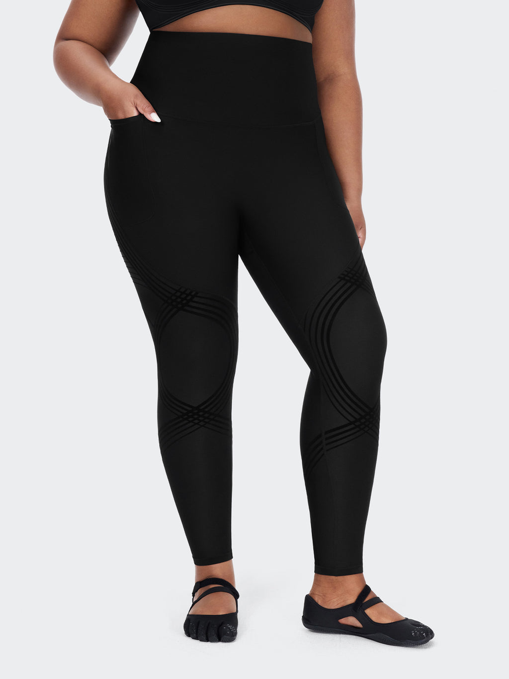 Body Sculpt Side Pocket Leggings 2.0 (Reversible Wear)