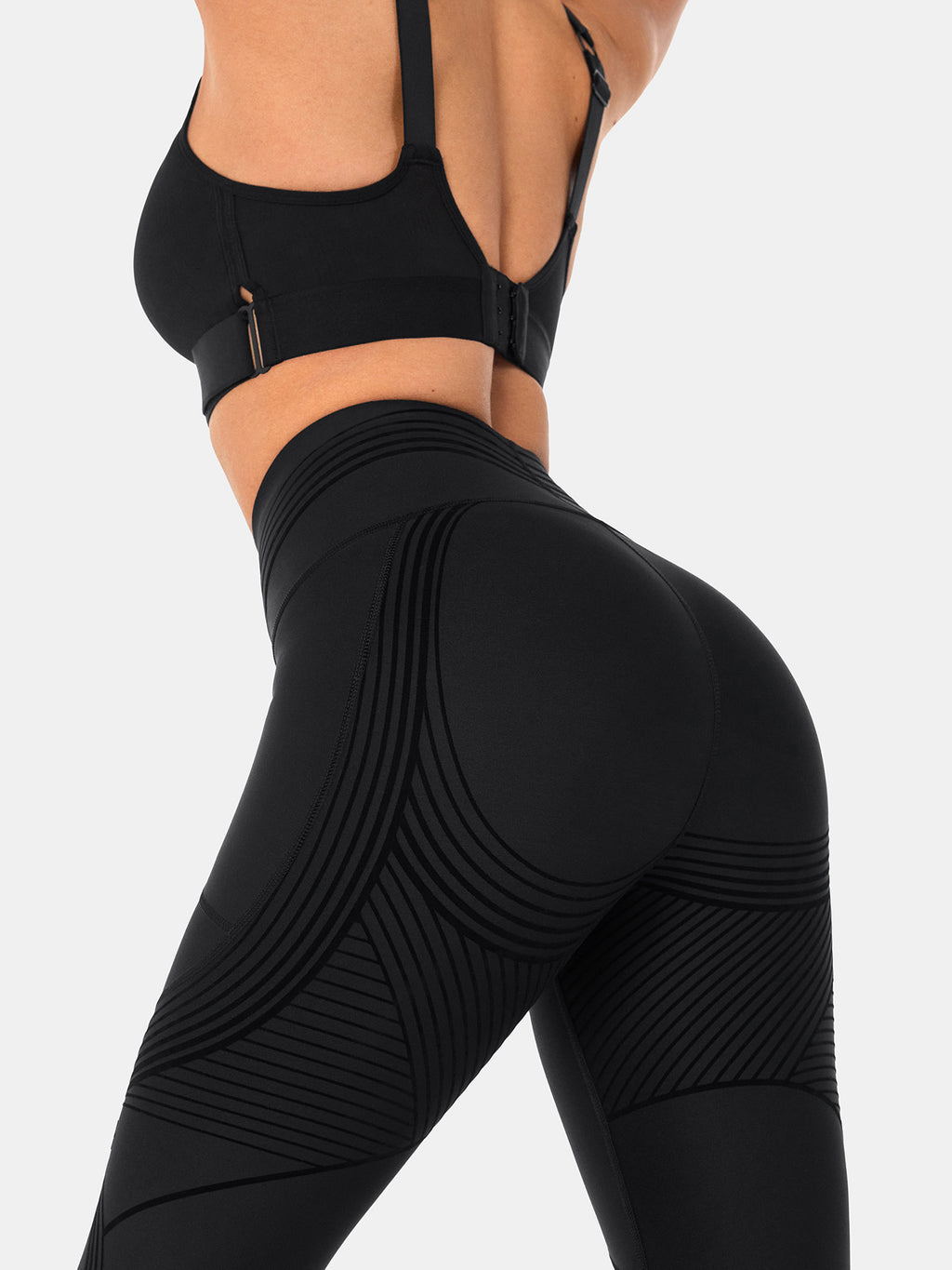 Body Sculpt Side Pocket Capri Leggings 2.0 (Reversible Wear)