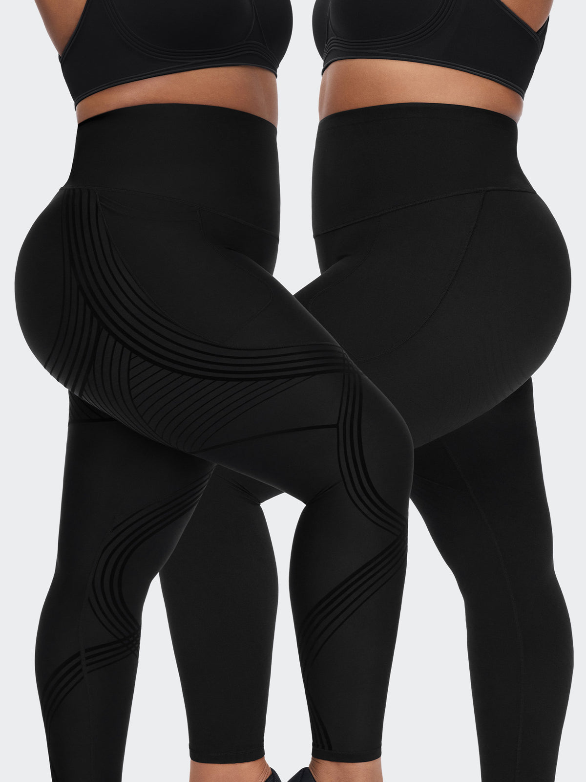 Body Sculpt Side Pocket Leggings 2.0 (Reversible Wear)