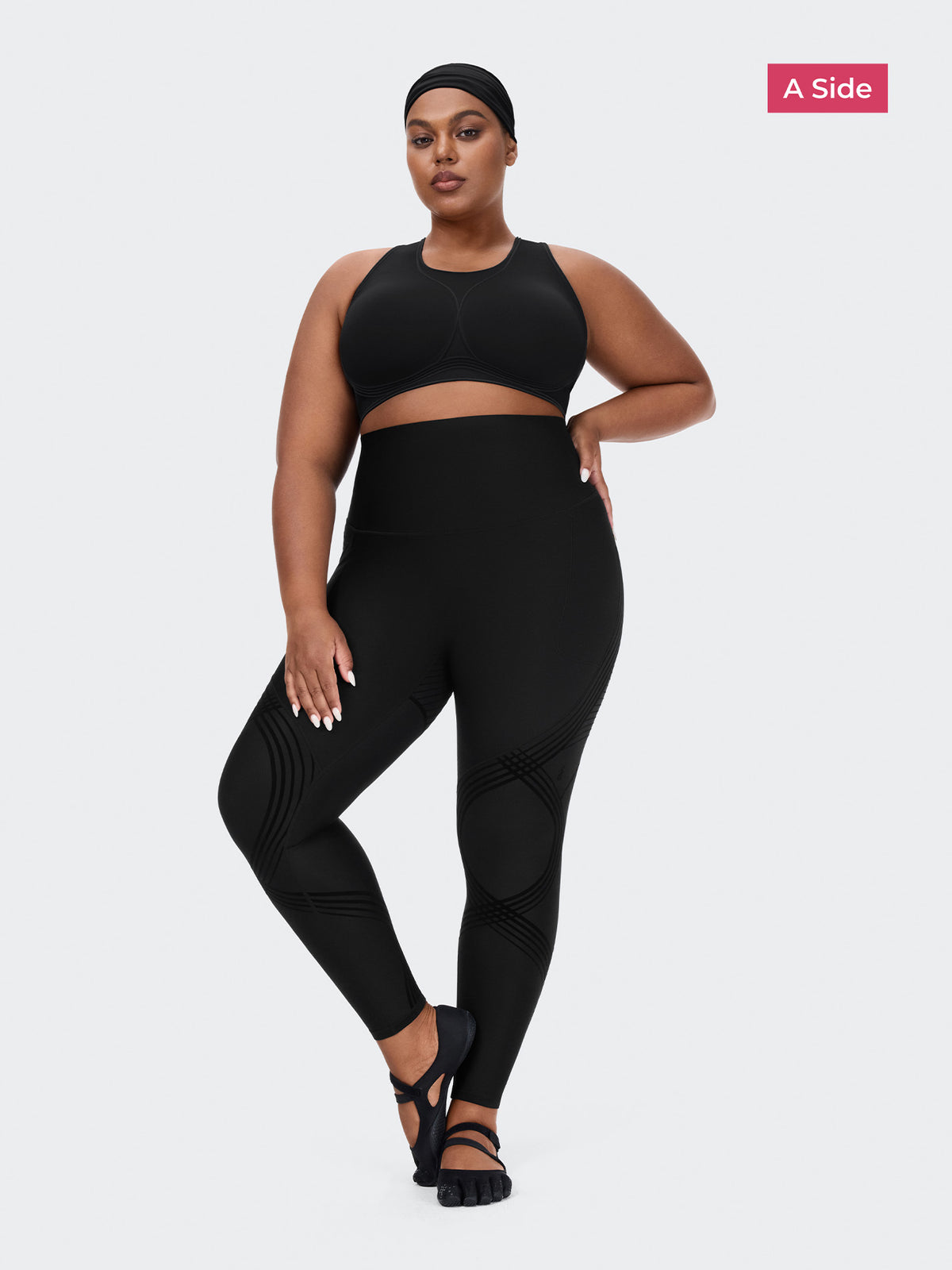 Body Sculpt Side Pocket Leggings 2.0 (Reversible Wear)