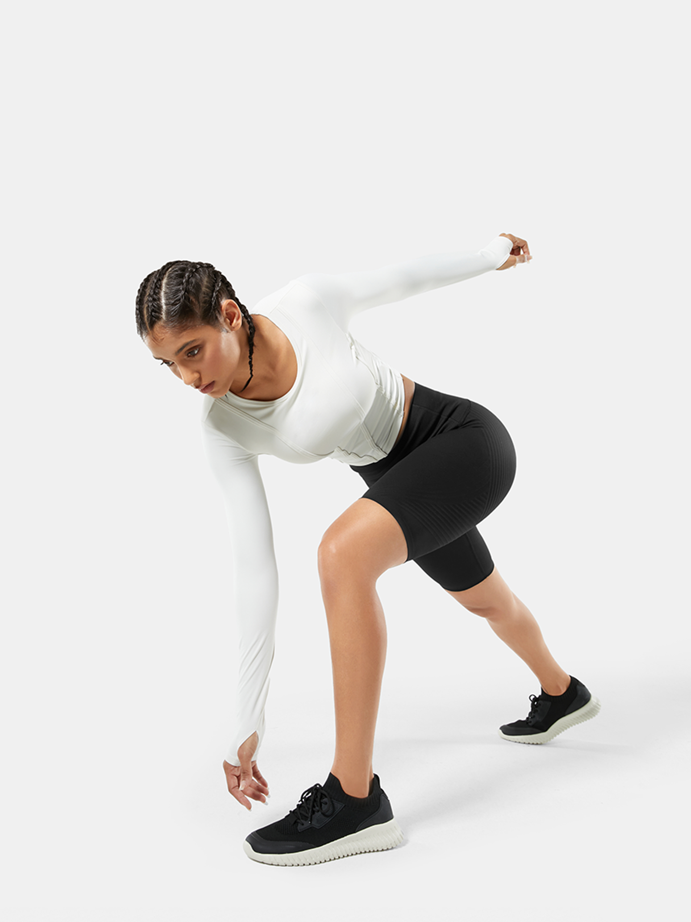 Body Sculpt 9" Biker Shorts (Reversible Wear)