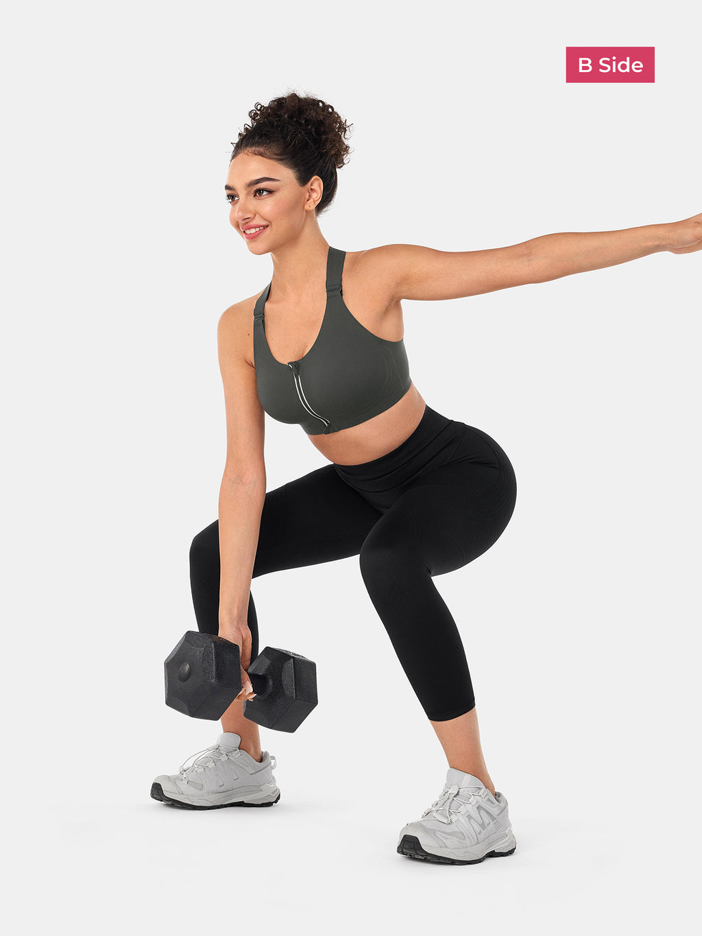 Legging 7/8 à poches latérales Body Sculpt