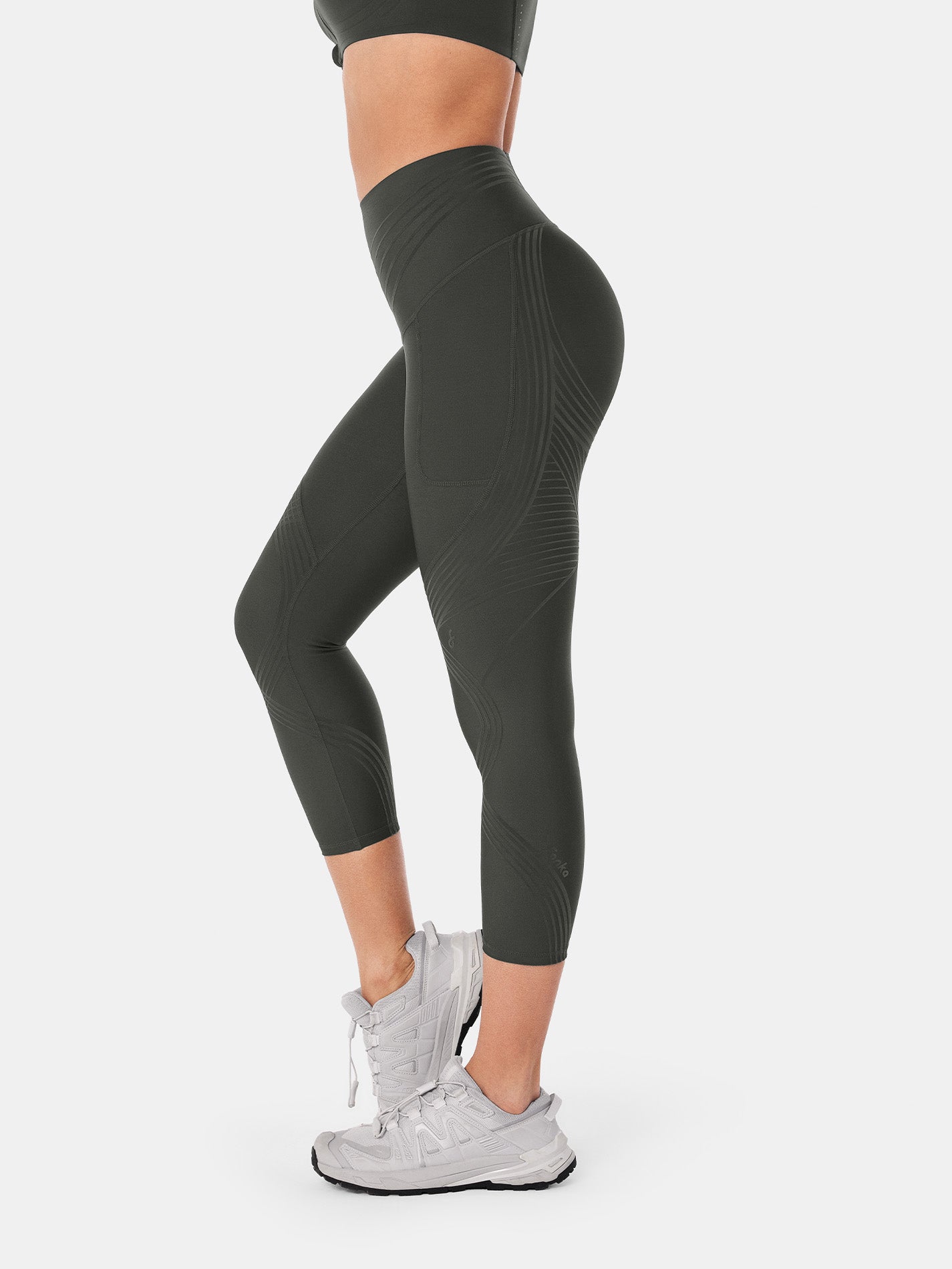 Legging 7/8 à poches latérales Body Sculpt
