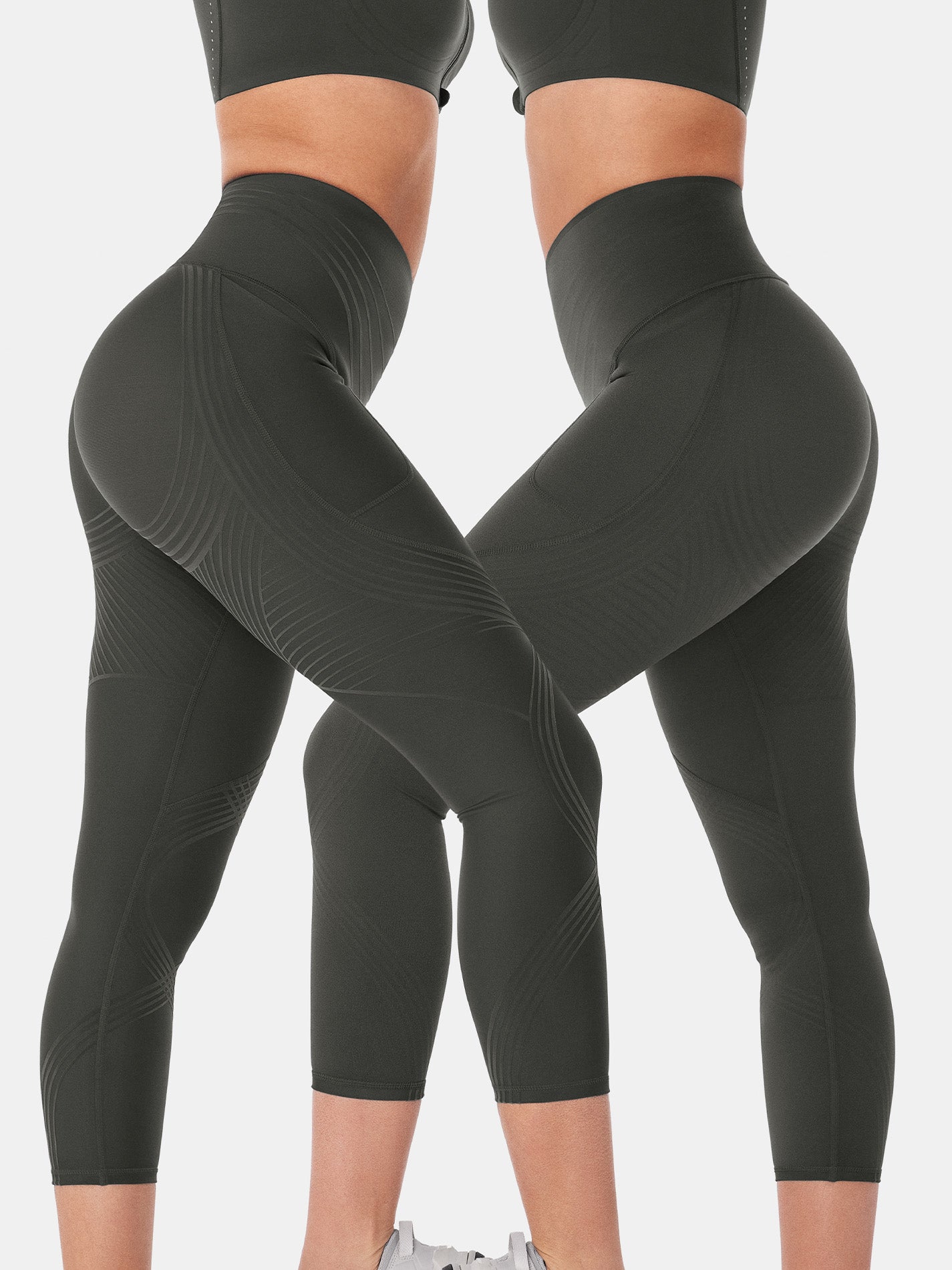 Legging 7/8 à poches latérales Body Sculpt