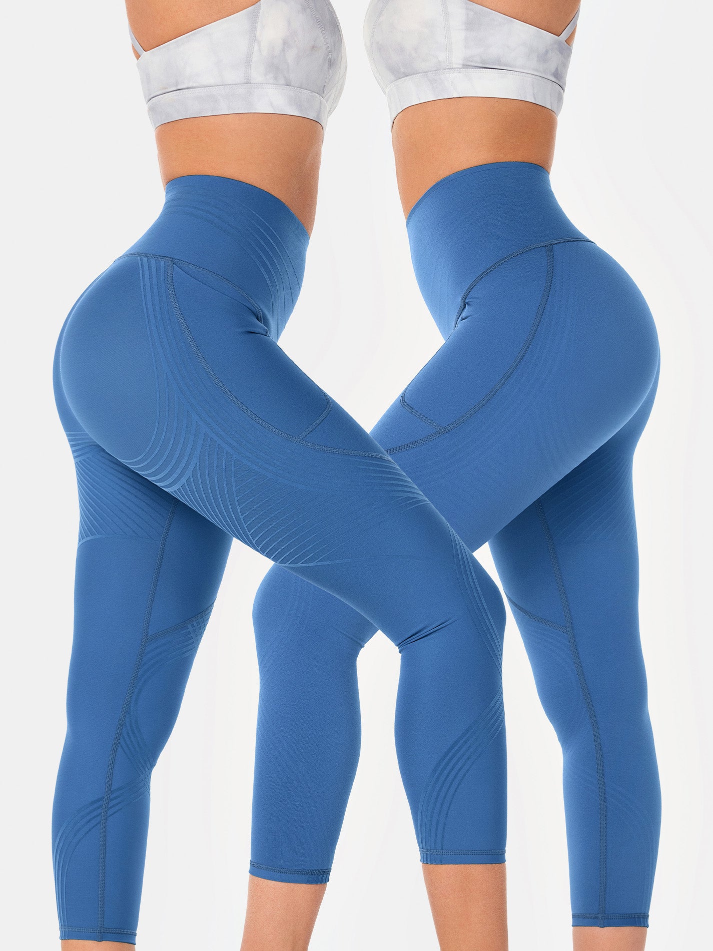 Legging 7/8 à poches latérales Body Sculpt