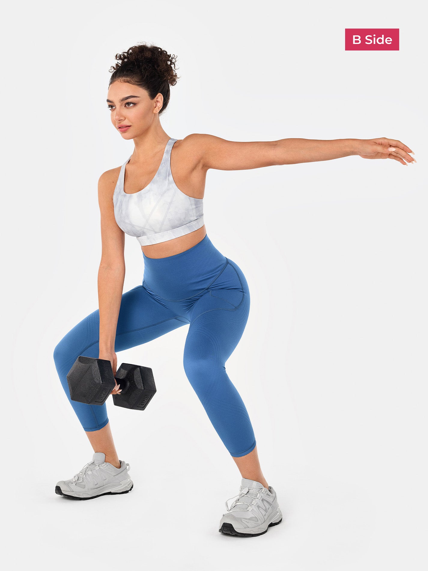 Body Sculpt Side Pocket 7/8 Leggings 2.0 (Reversible Wear)