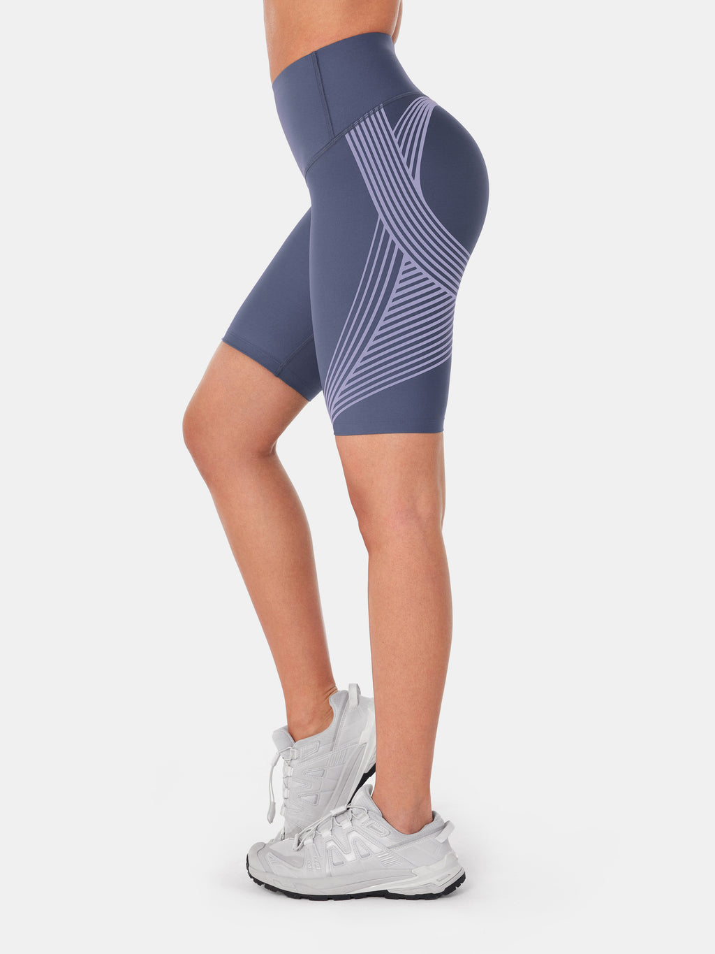 Body Sculpt Side Pocket 9" Biker Shorts (Reversible Wear)