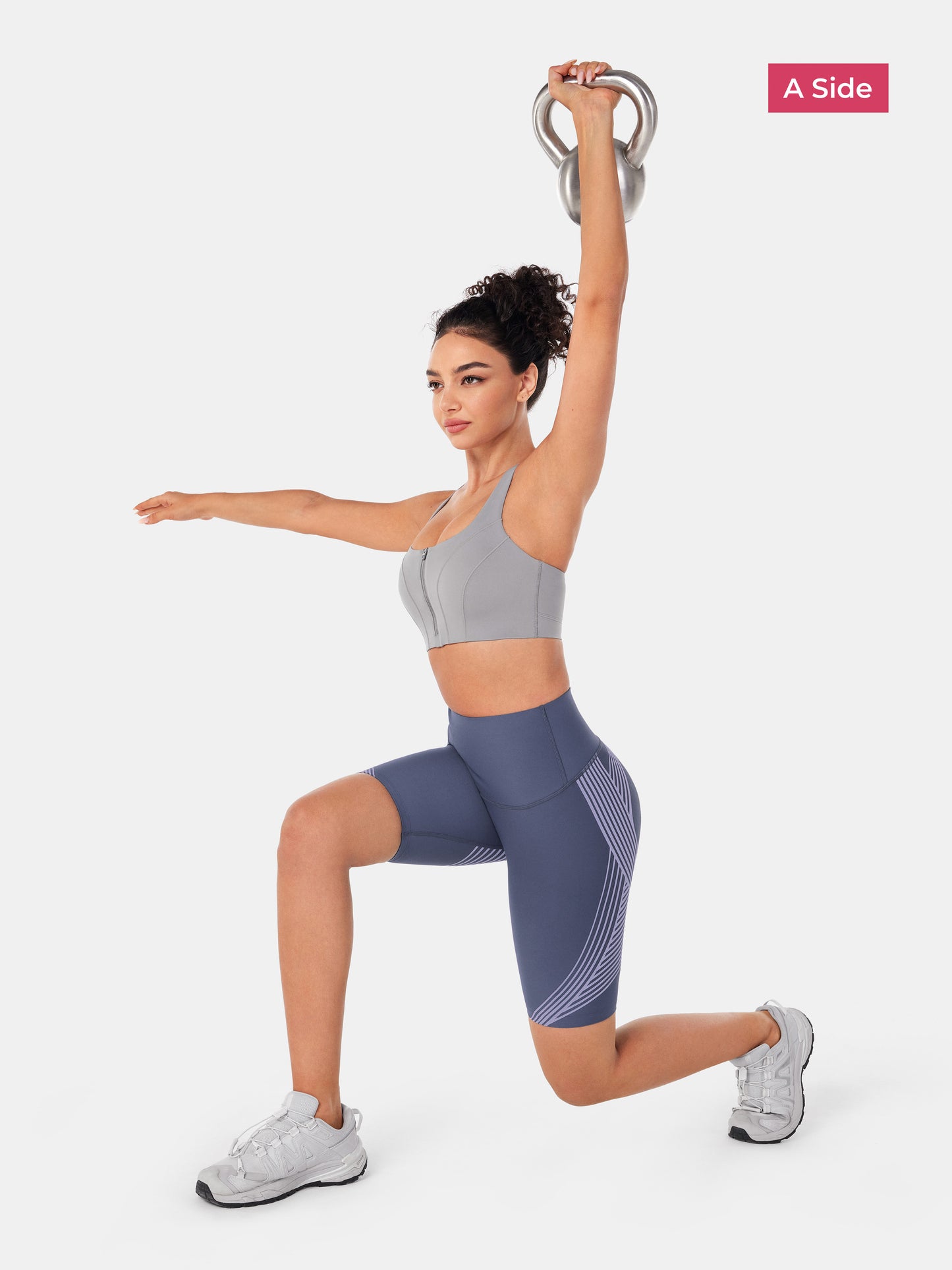 Body Sculpt Side Pocket 9" Biker Shorts (Reversible Wear)