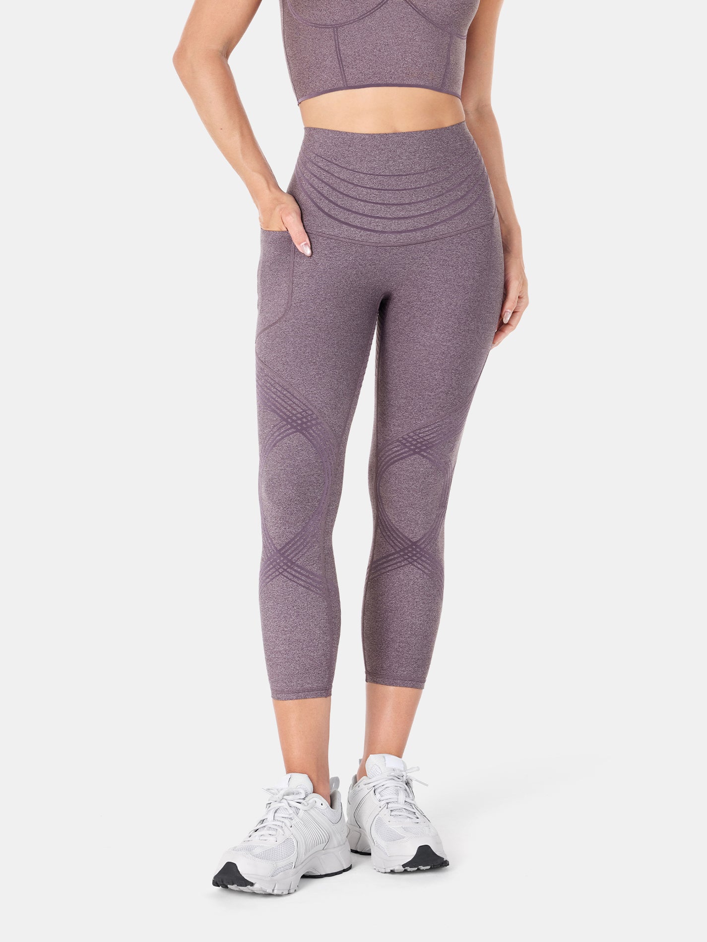 Body Sculpt Side Pocket 7/8 Leggings 2.0 (Reversible Wear)