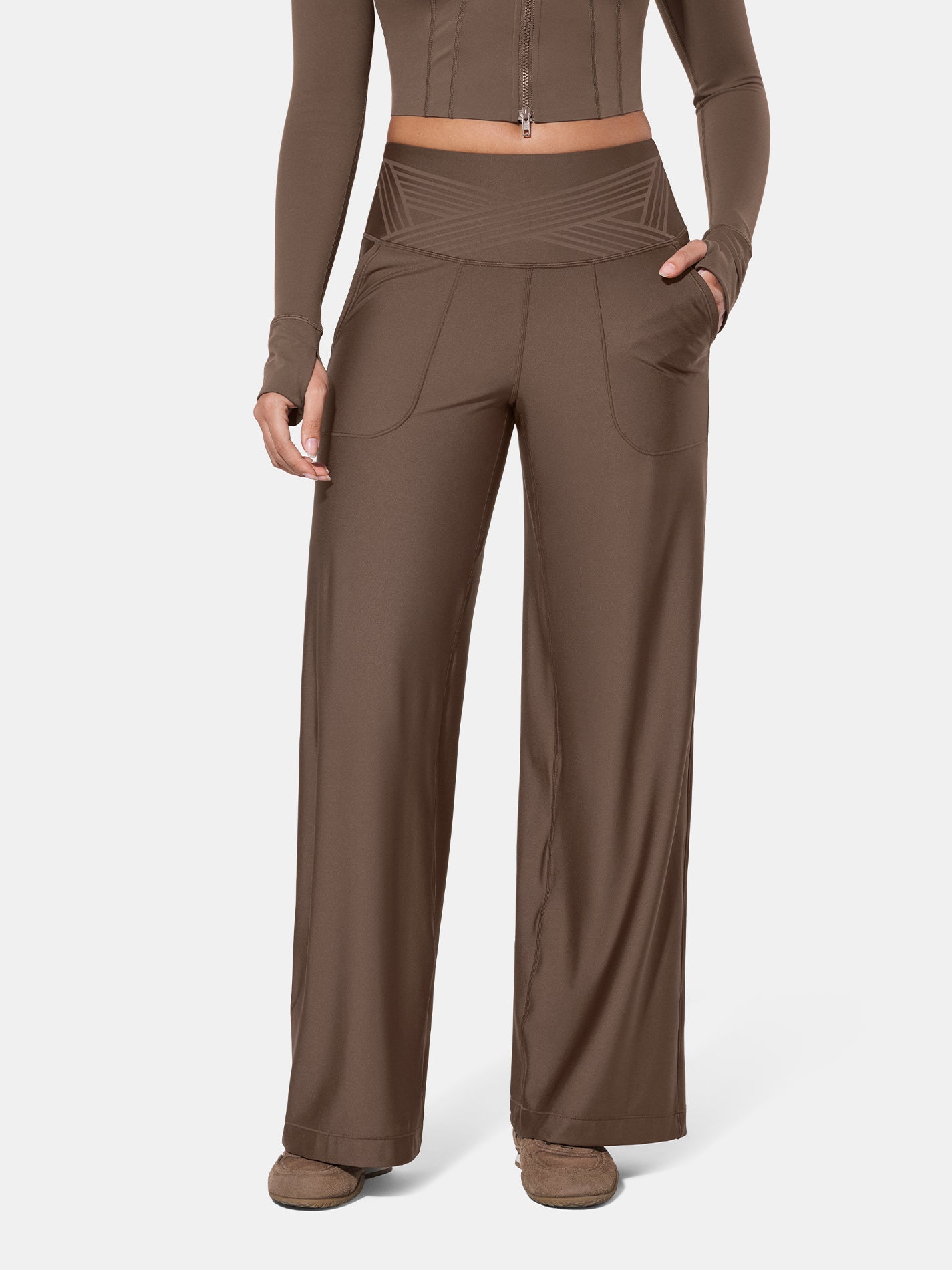 PowerBand Wide Leg Pants