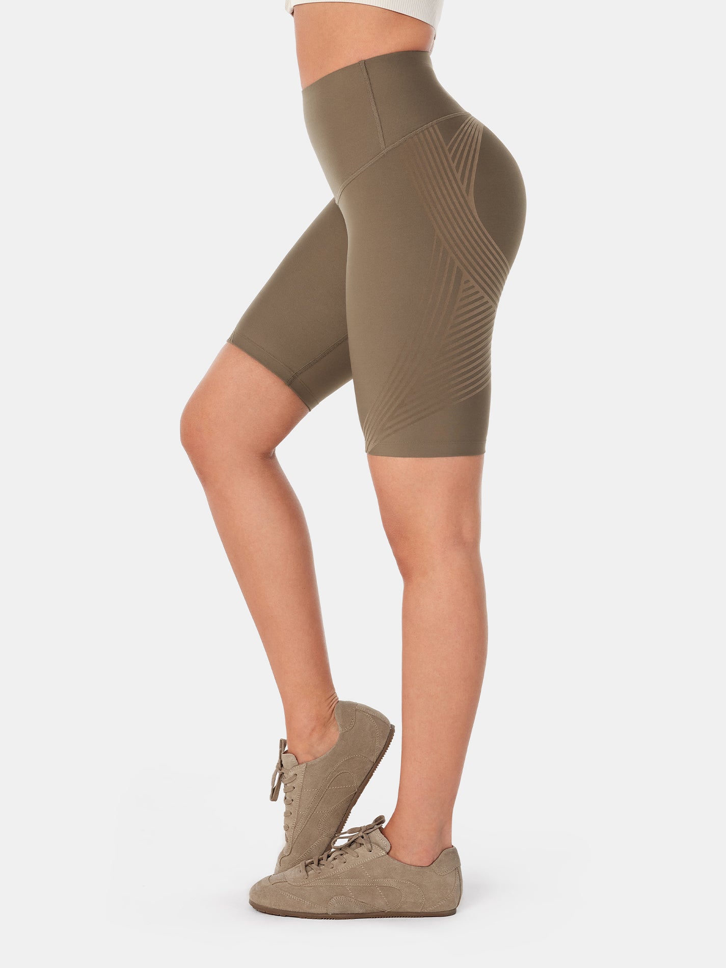 Body Sculpt Side Pocket 9" Biker Shorts (Reversible Wear)