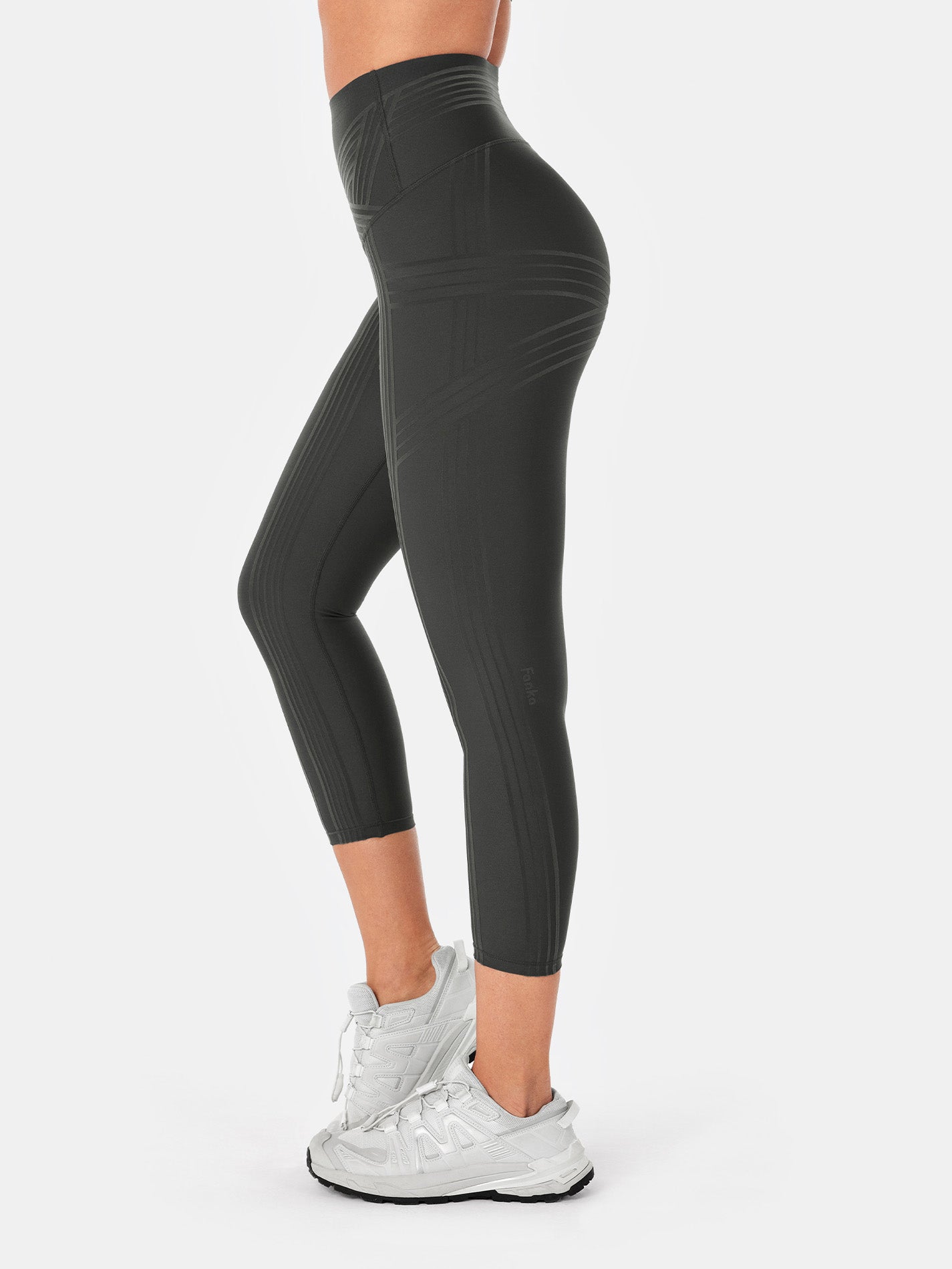 PowerBand Resistance 7/8 Leggings (Reversible Wear)