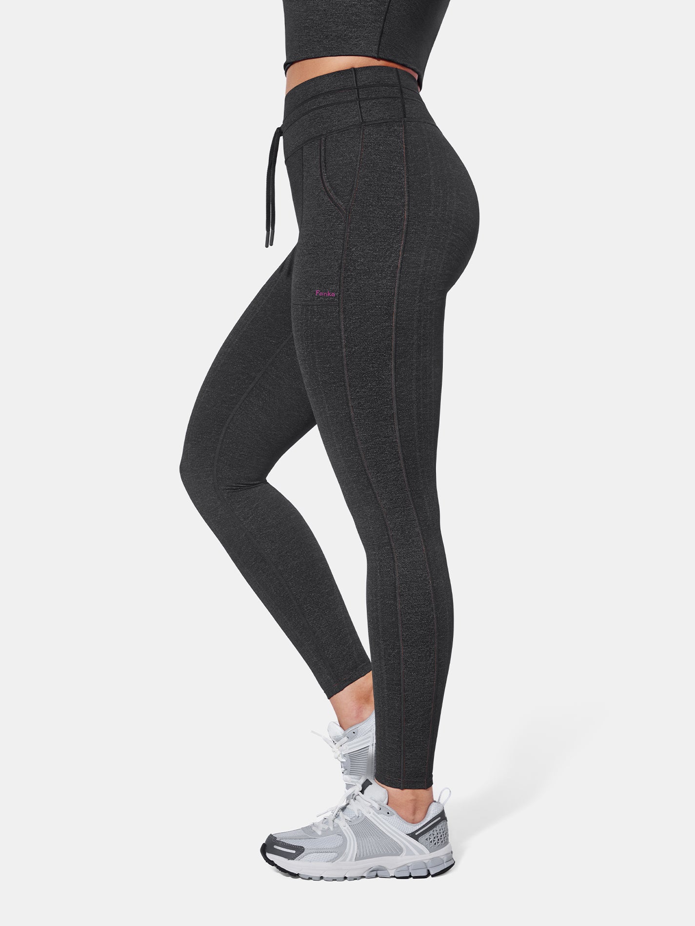 PowerBand Resistance Faux Denim Leggings