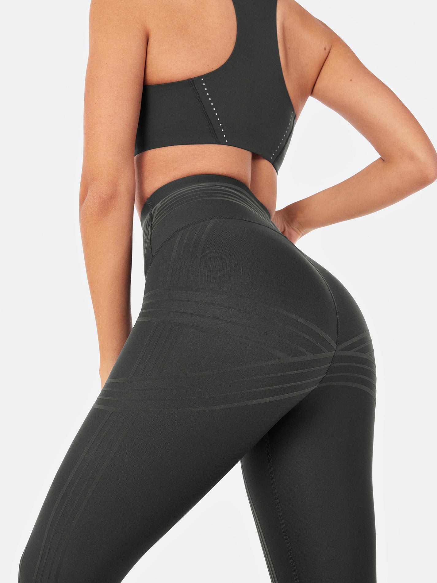 PowerBand Resistance 7/8 Leggings (Reversible Wear)