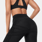 PowerBand Resistance Capri Leggings (Reversible Wear)