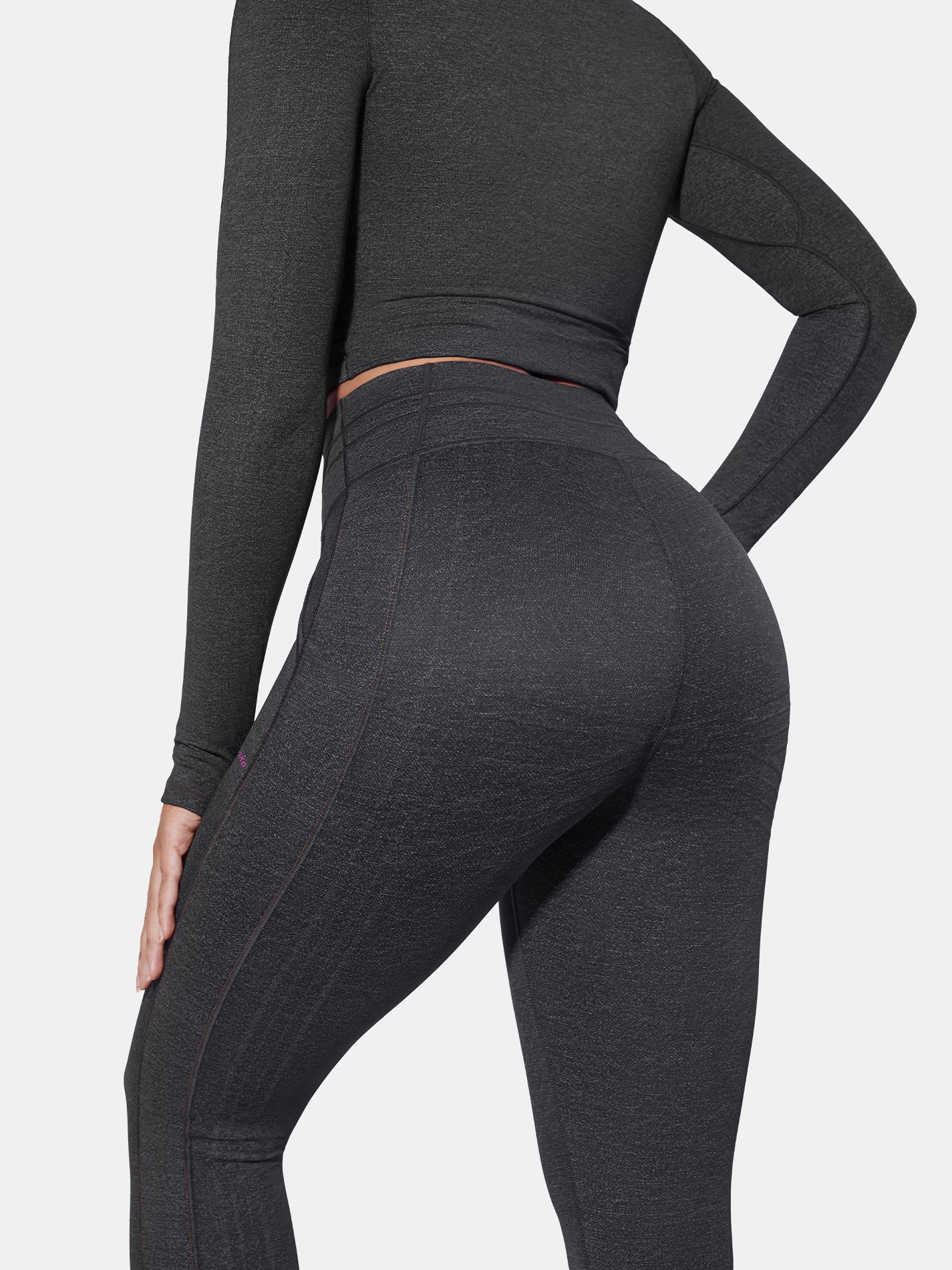 PowerBand Resistance Faux Denim Leggings
