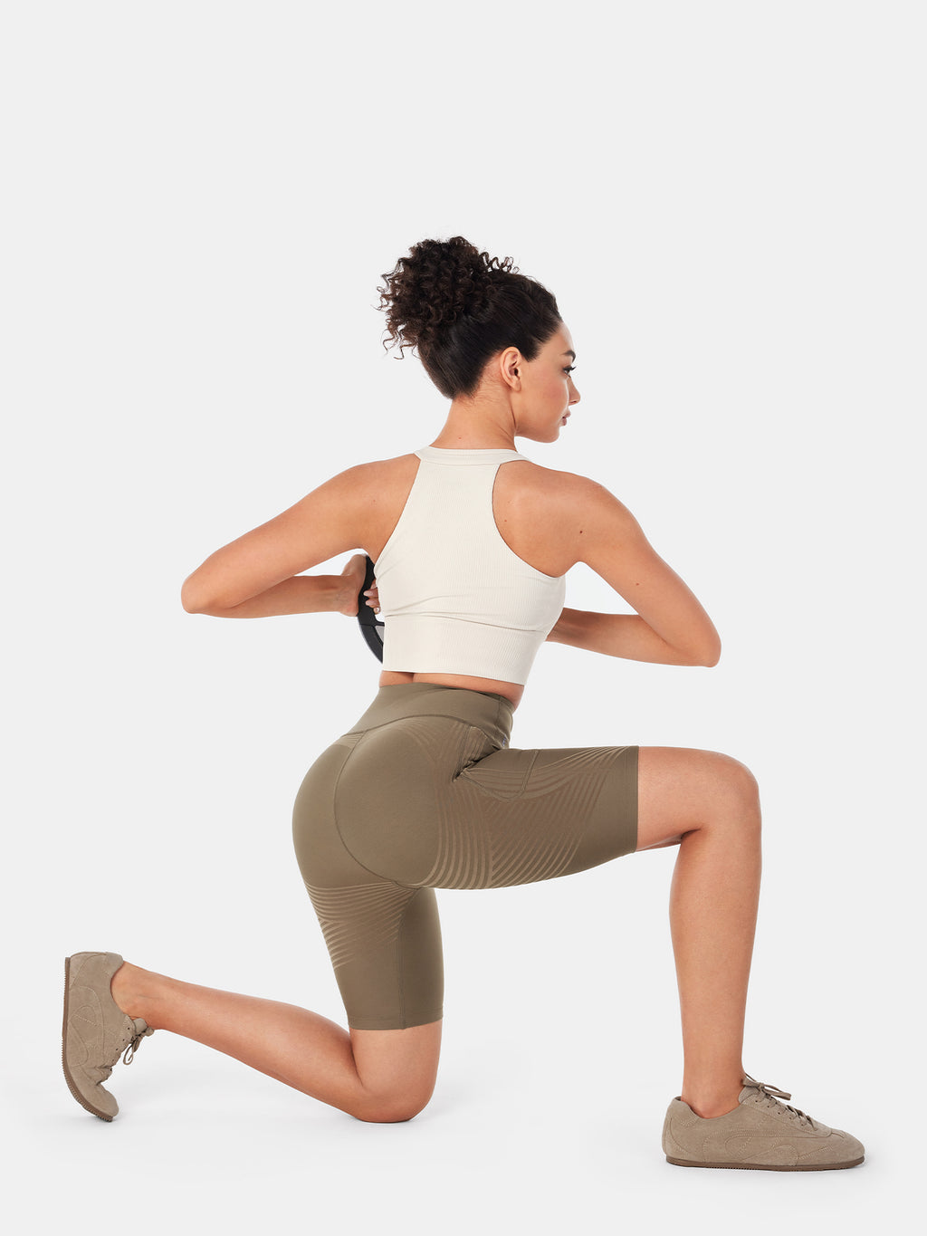 Body Sculpt Side Pocket 9" Biker Shorts (Reversible Wear)