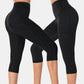 PowerBand Resistance Capri Leggings (Reversible Wear)