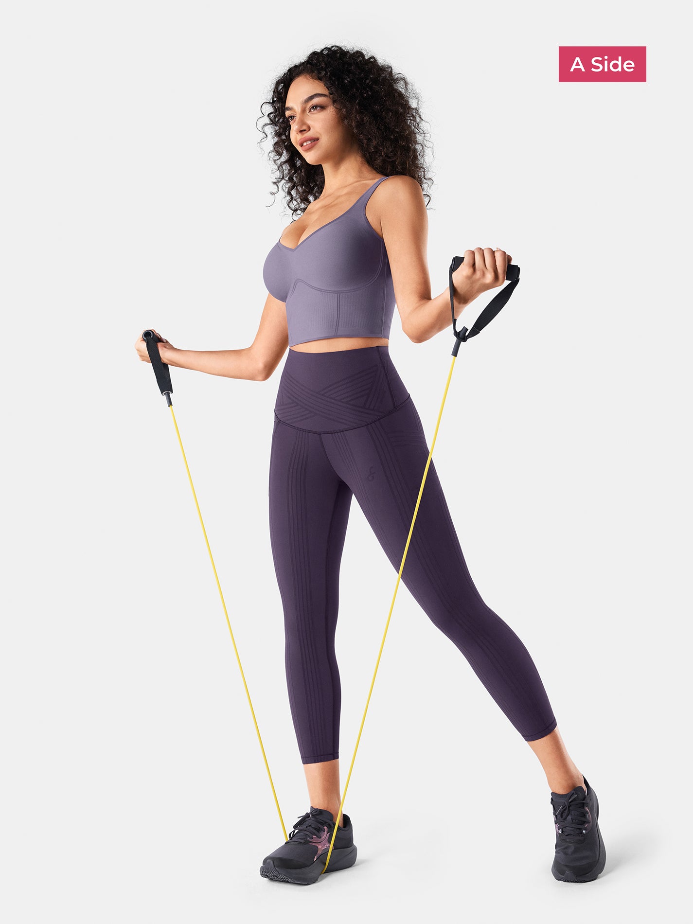 PowerBand Resistance 7/8 Leggings (Reversible Wear)