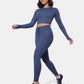PowerBand Resistance Faux Denim Leggings
