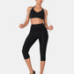 PowerBand Resistance Capri Leggings (Reversible Wear)