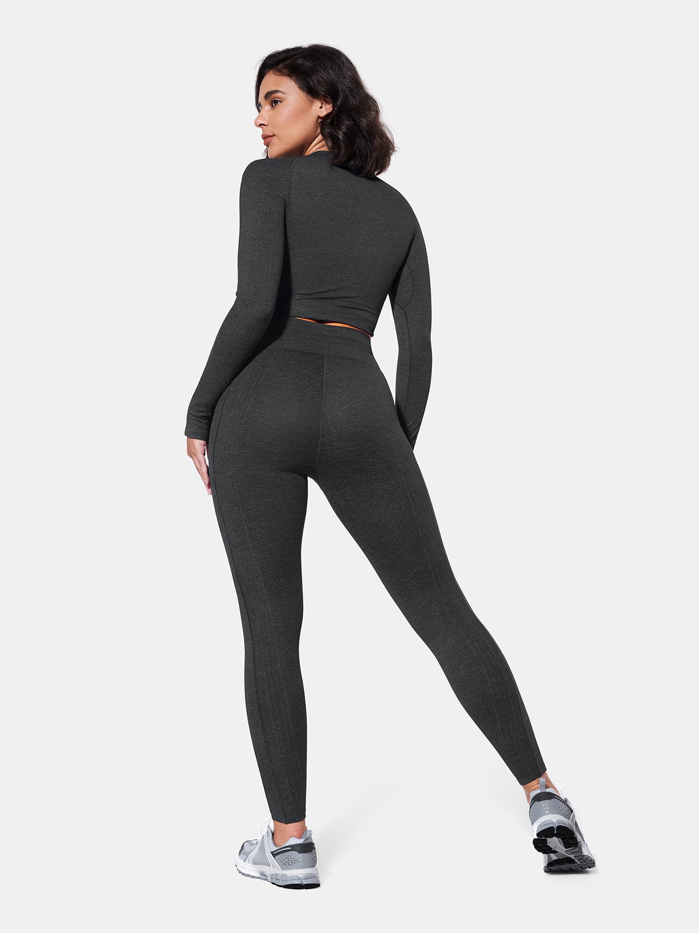 PowerBand Resistance Faux Denim Leggings