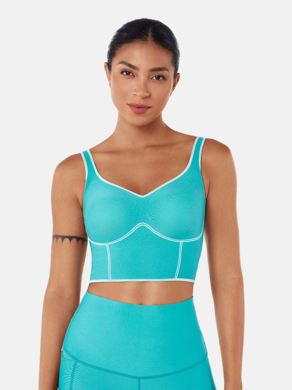 Body Sculpt Bra Tank Hawaii Blue/Wave