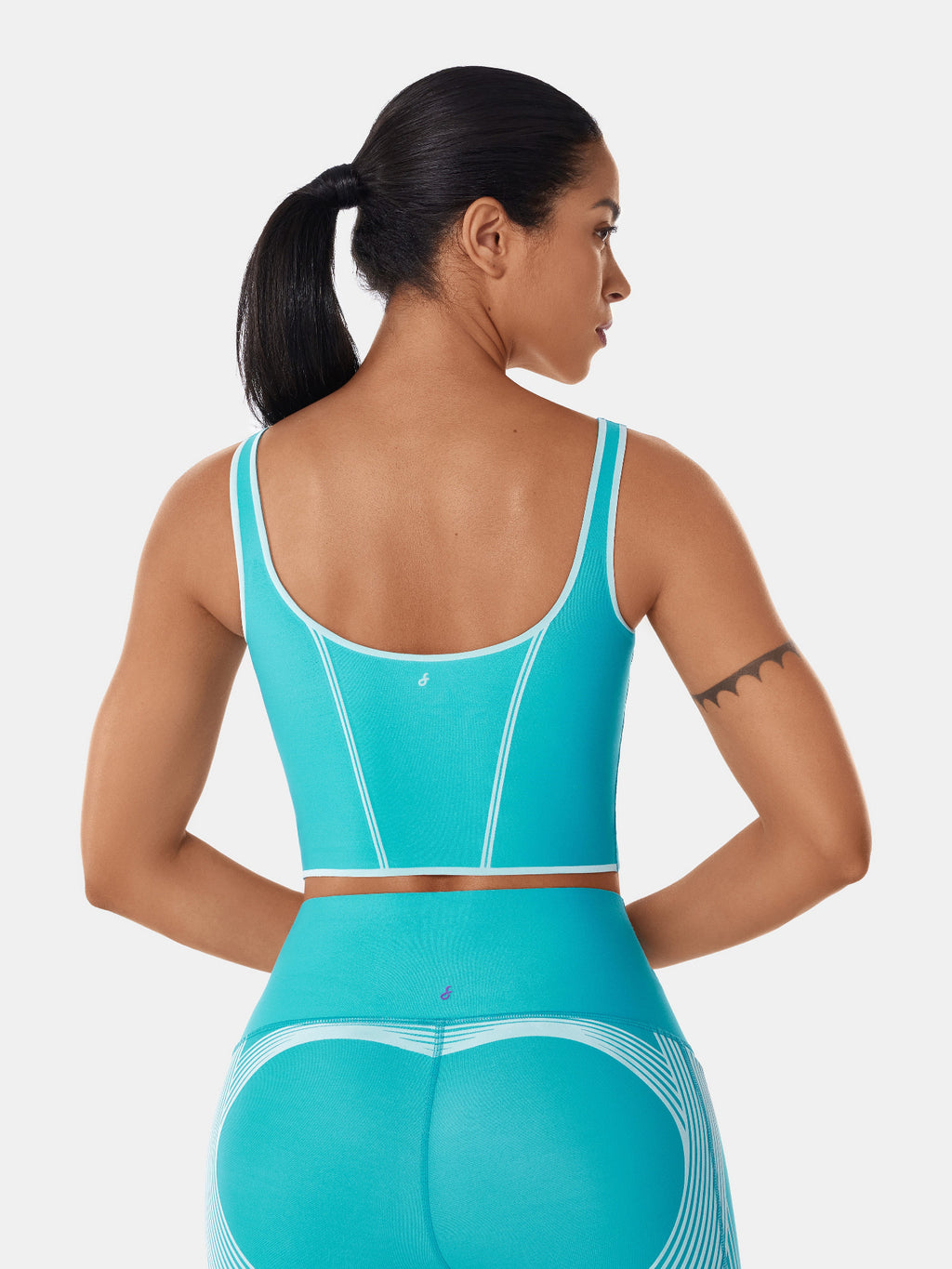 Body Sculpt Bra Tank Hawaii Blue/Wave