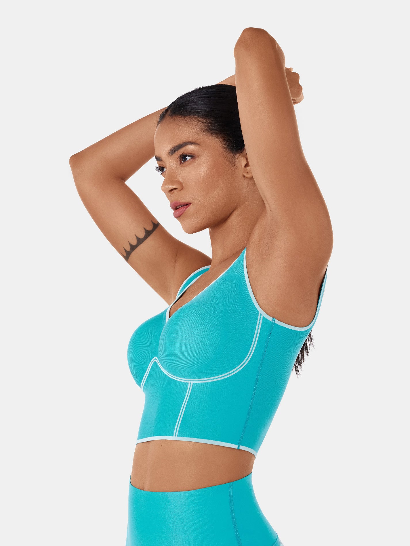 Body Sculpt Bra Tank Hawaii Blue/Wave