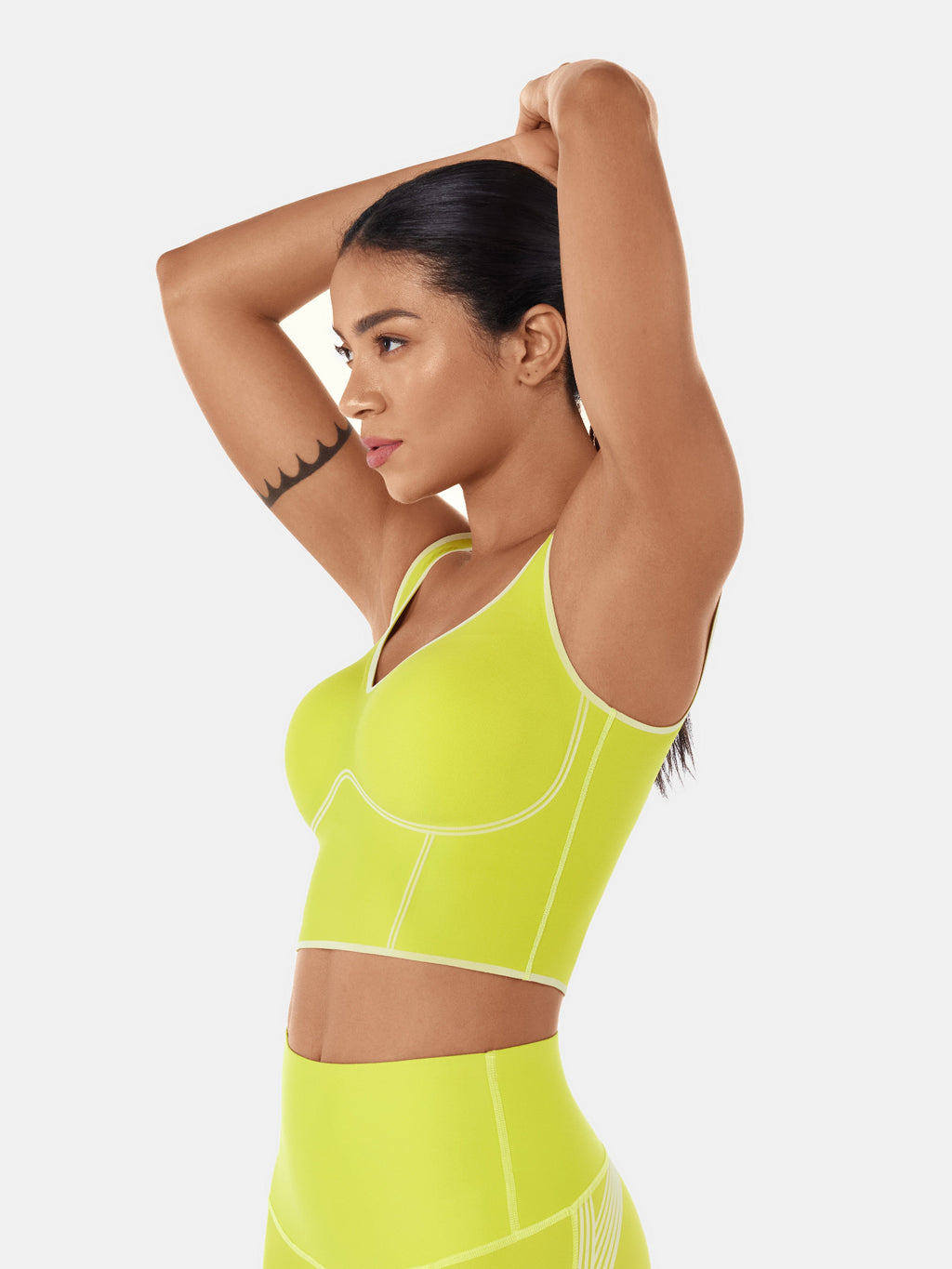 Body Sculpt Bra Tank Citron/Lemonade