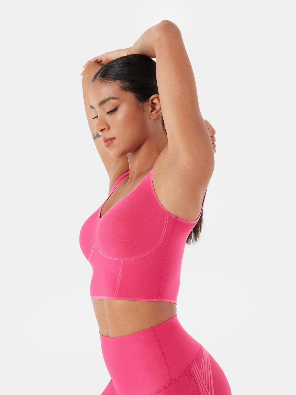 Body Sculpt Bra Tank Magenta
