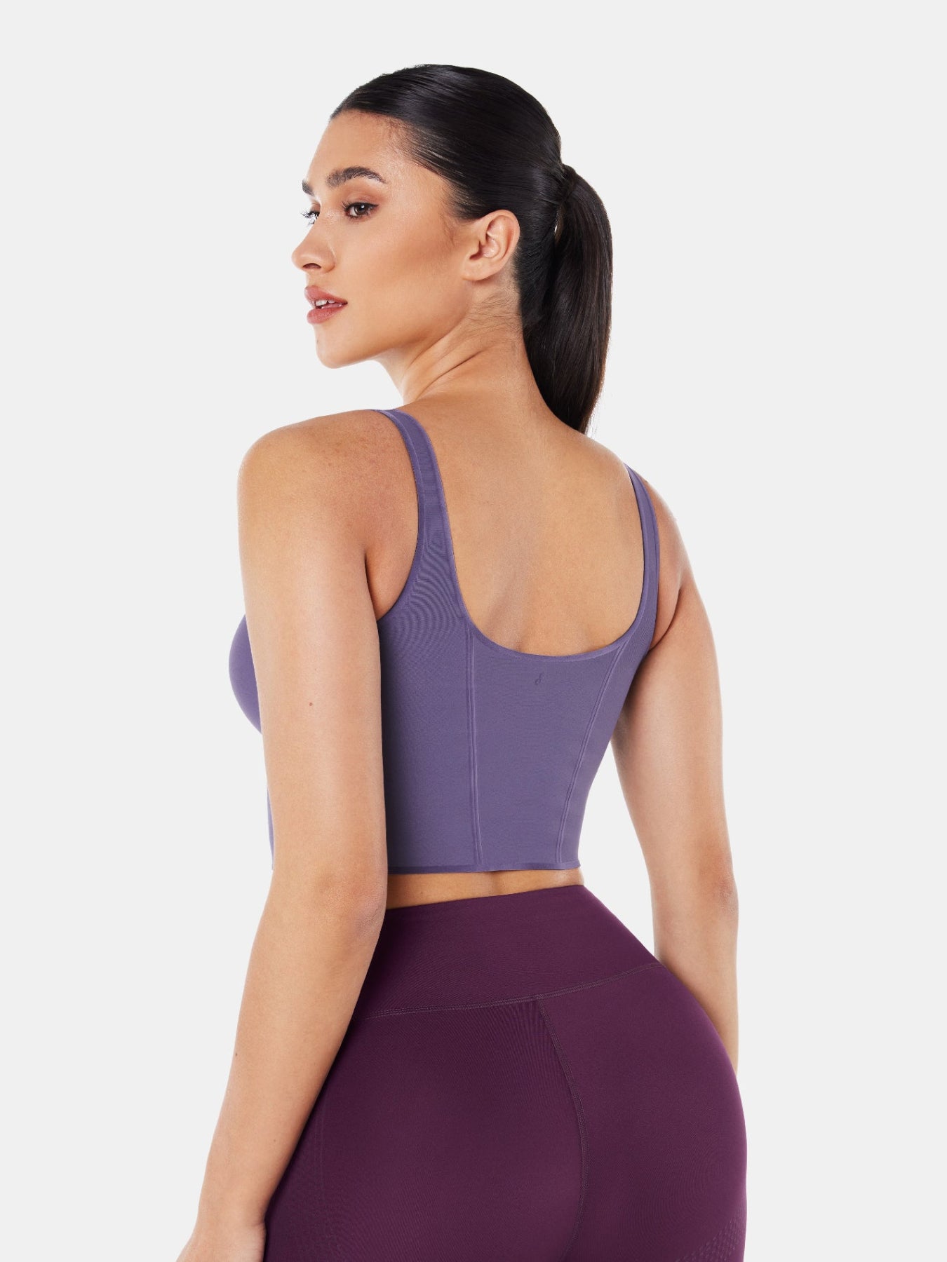 Body Sculpt Bra Tank Wineberry