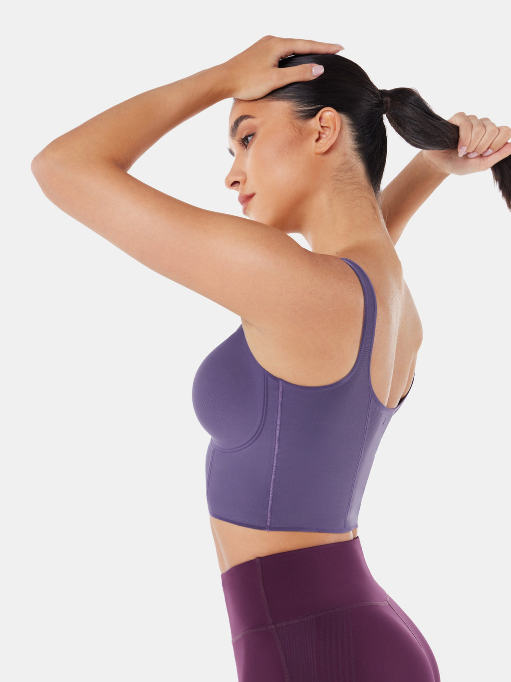 Body Sculpt Bra Tank Wineberry