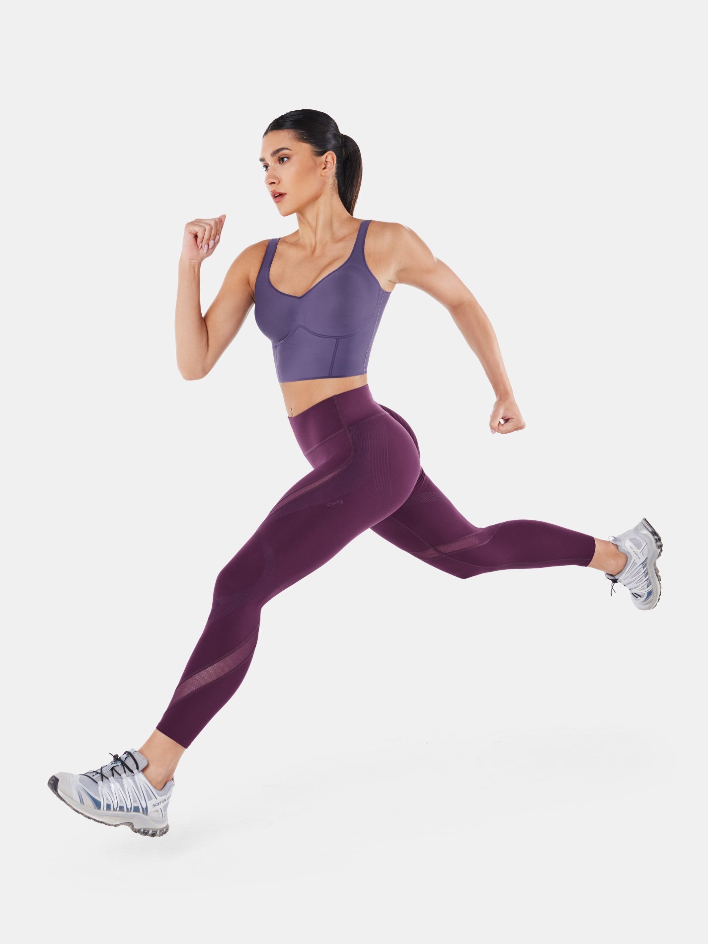 Body Sculpt Bra Tank Wineberry