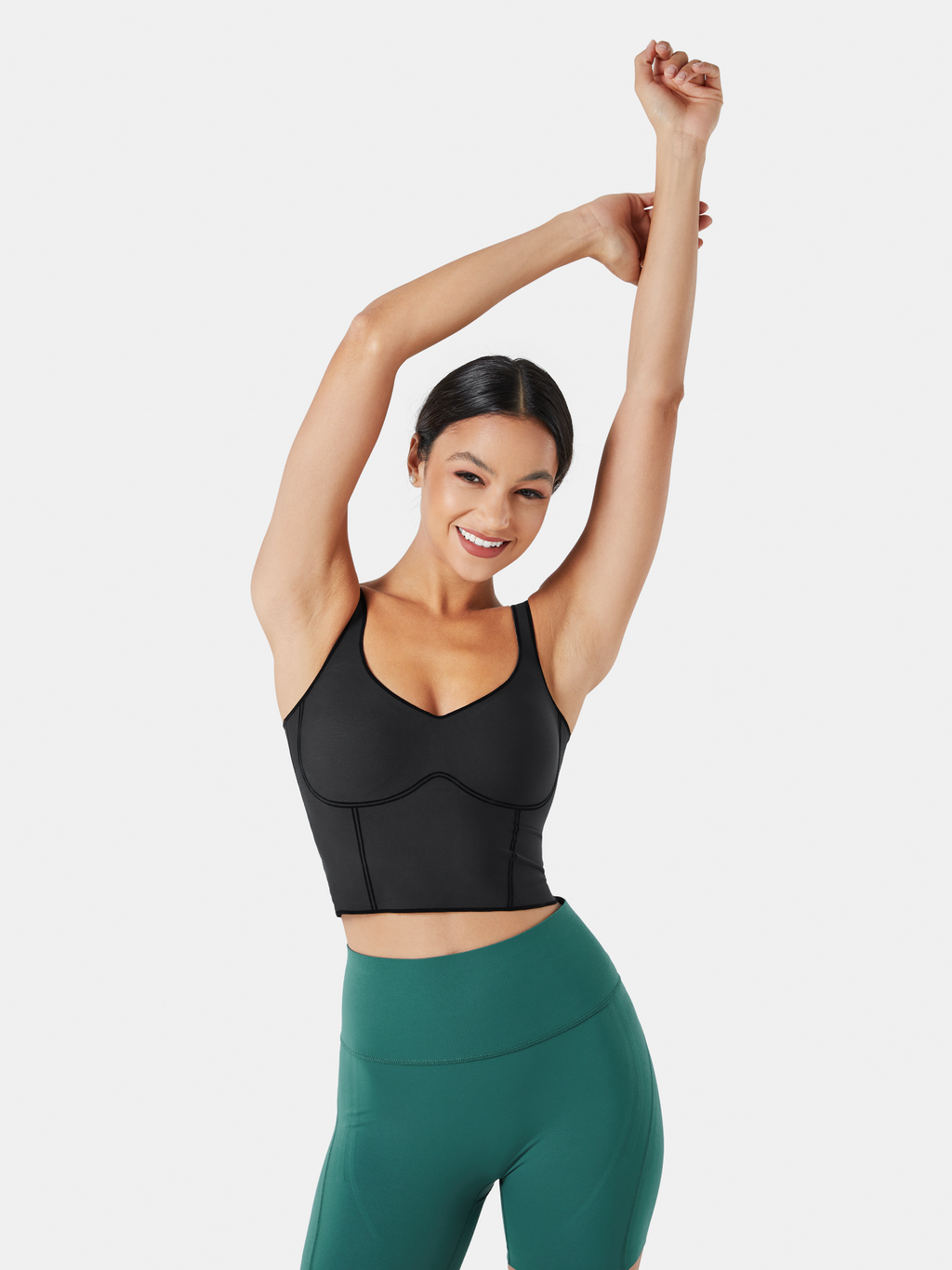 Body Sculpt Bra Tank Black