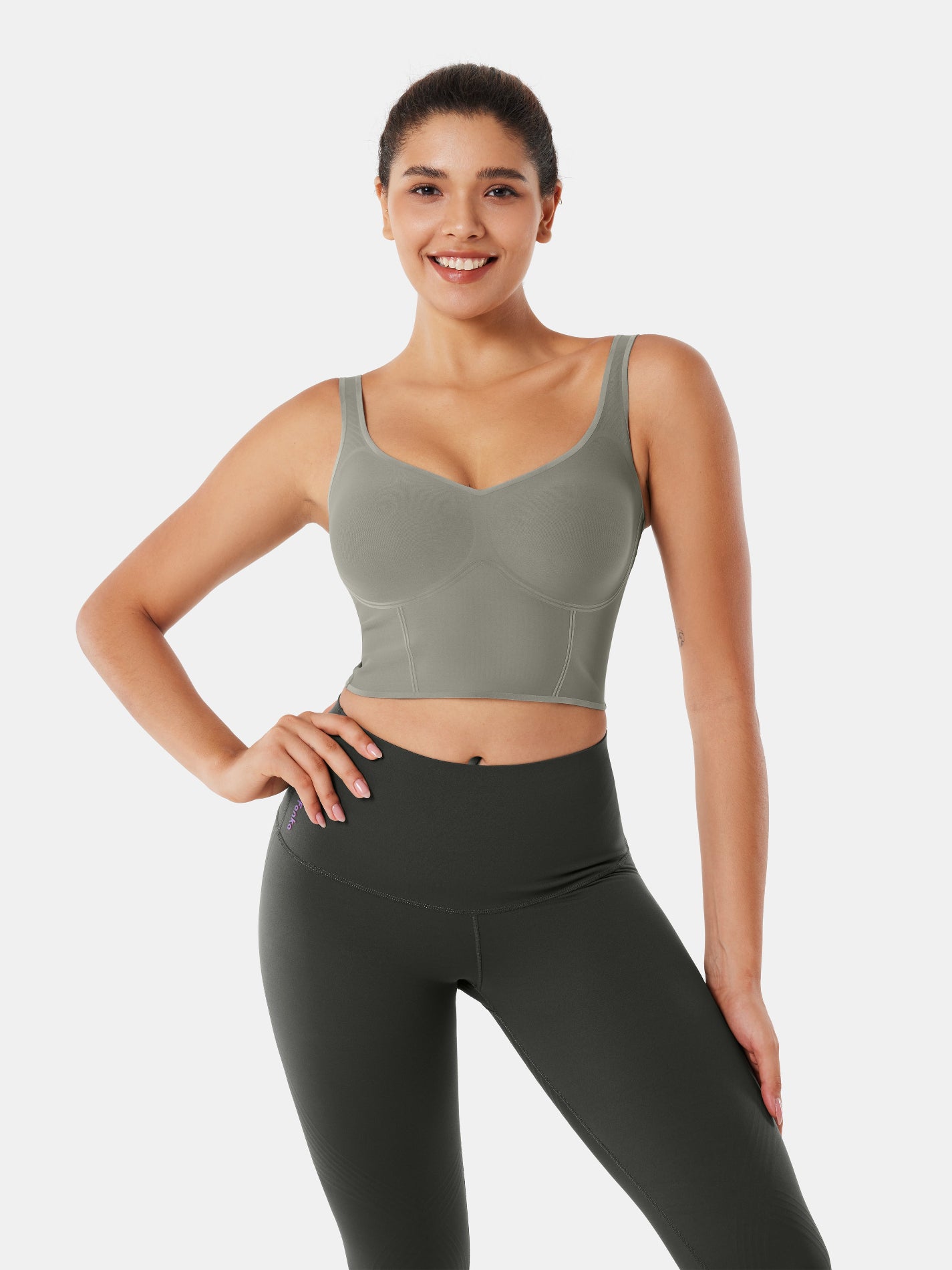 Body Sculpt Bra Tank Moon Mist