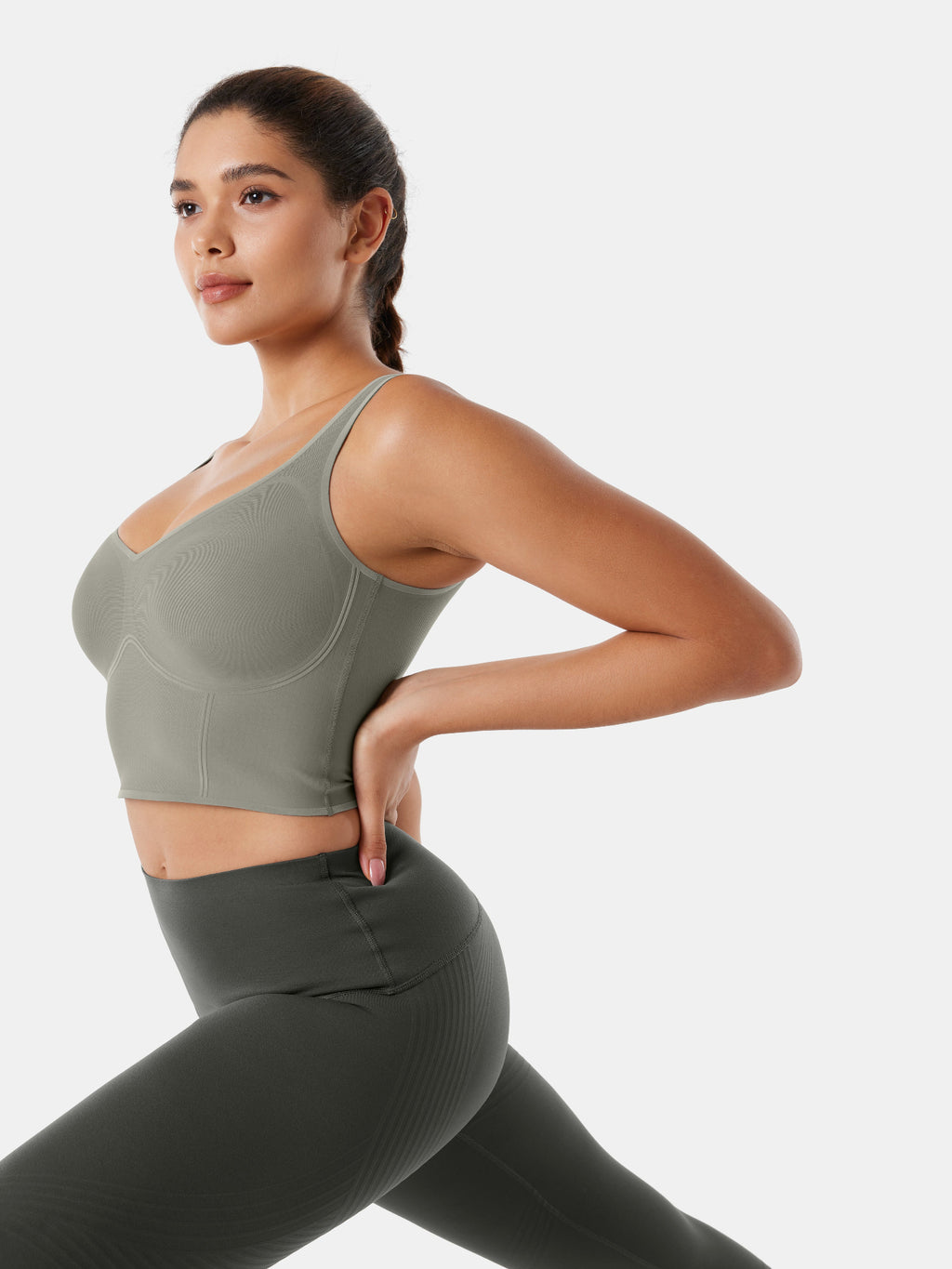 Body Sculpt Bra Tank Moon Mist