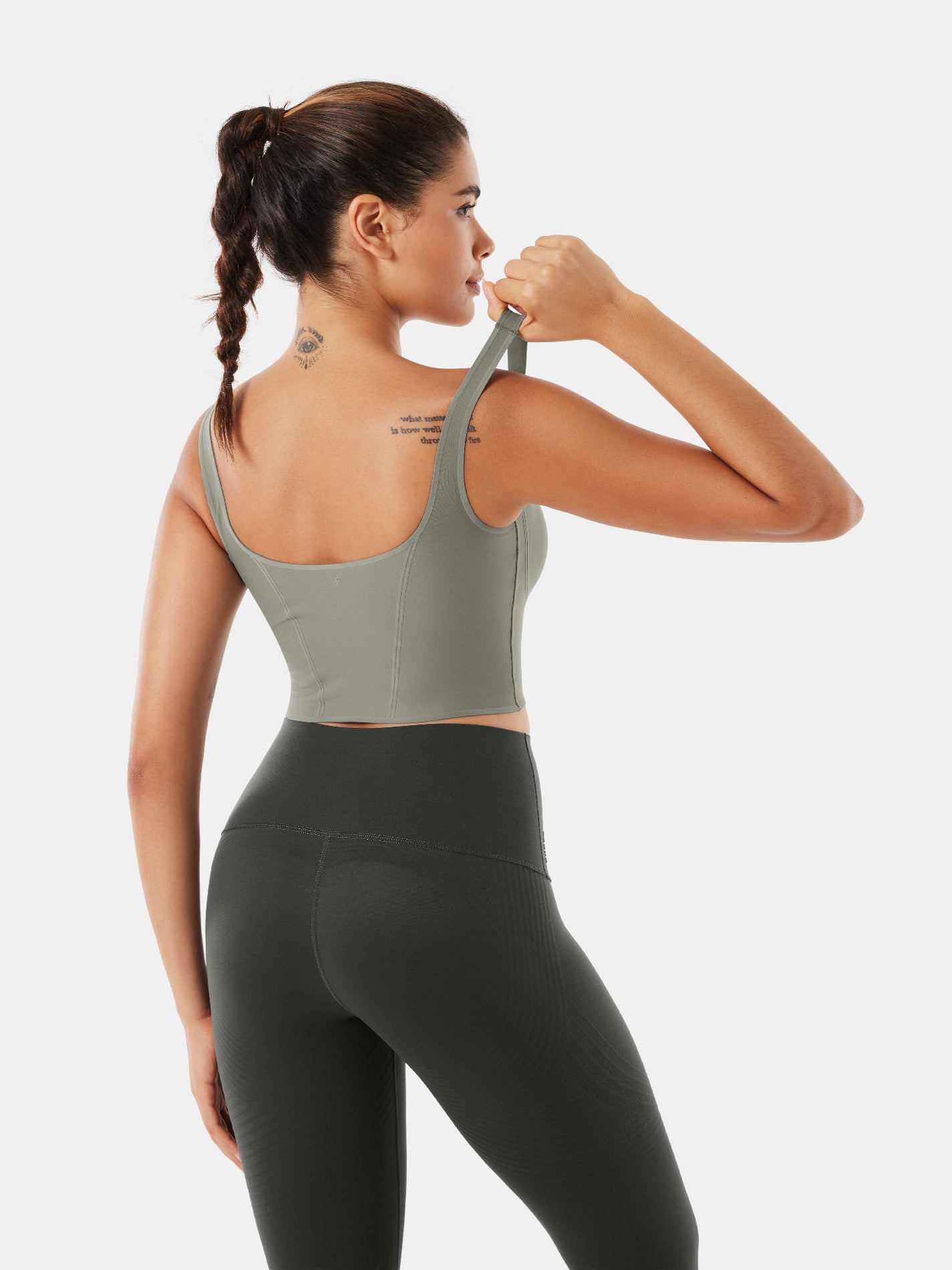 Body Sculpt Bra Tank Moon Mist