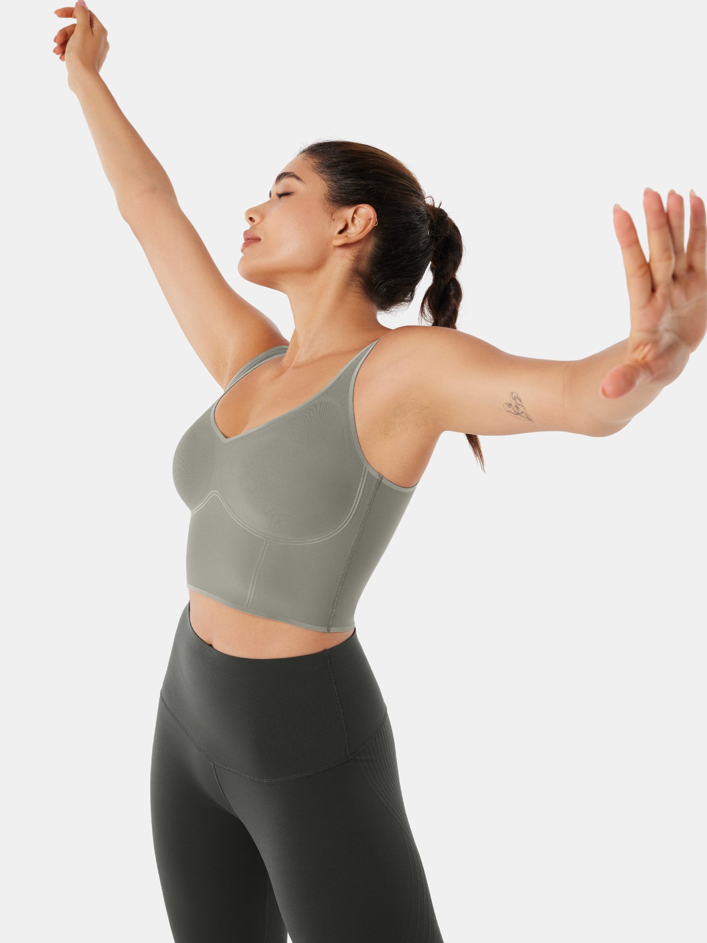 Body Sculpt Bra Tank Moon Mist 
