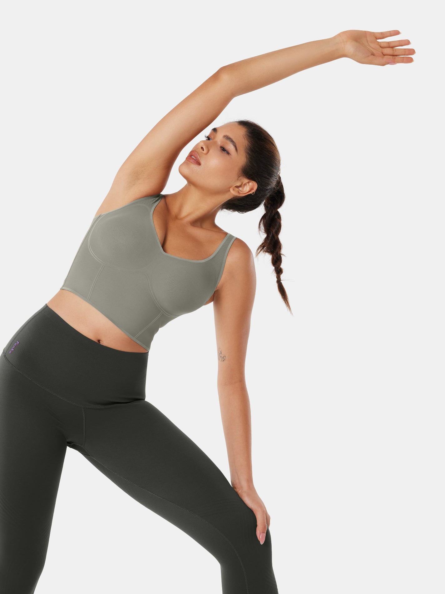 Body Sculpt Bra Tank Moon Mist