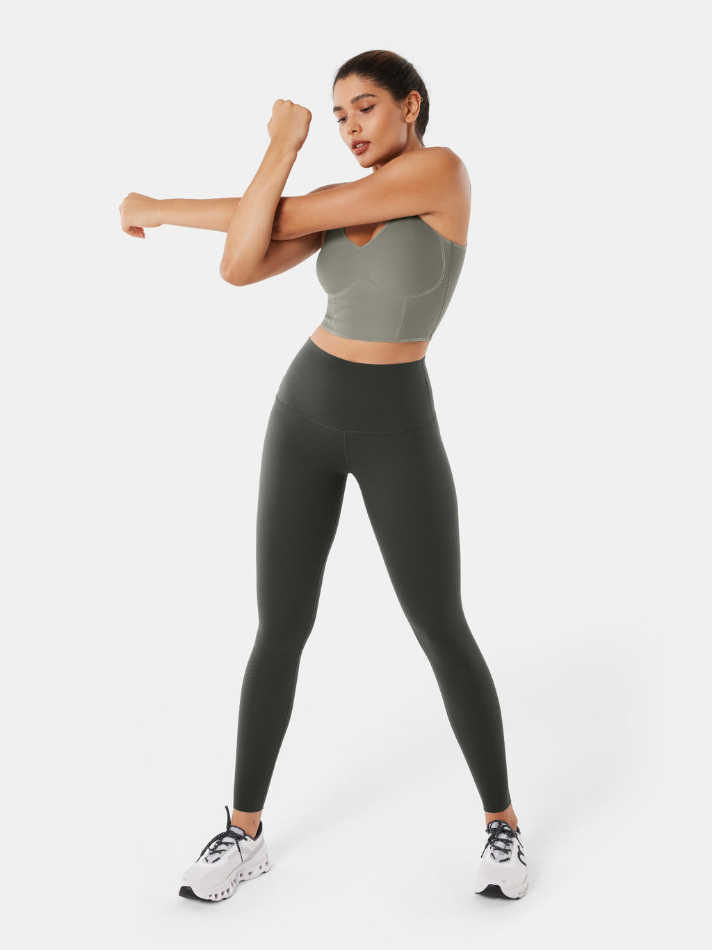 Body Sculpt Bra Tank Moon Mist
