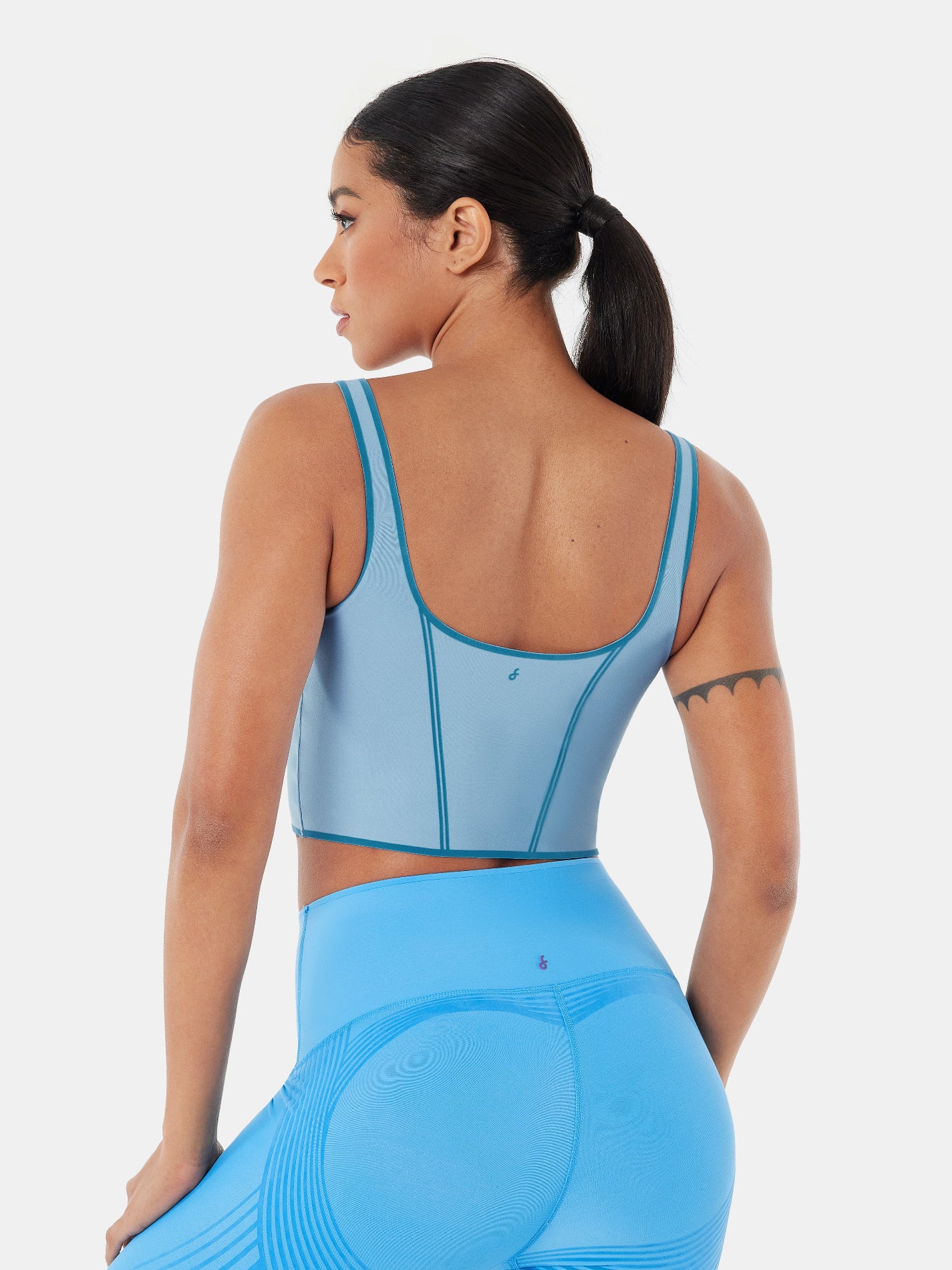 Sculpting Sports Bra Tank- The Panther Lives On main image 1